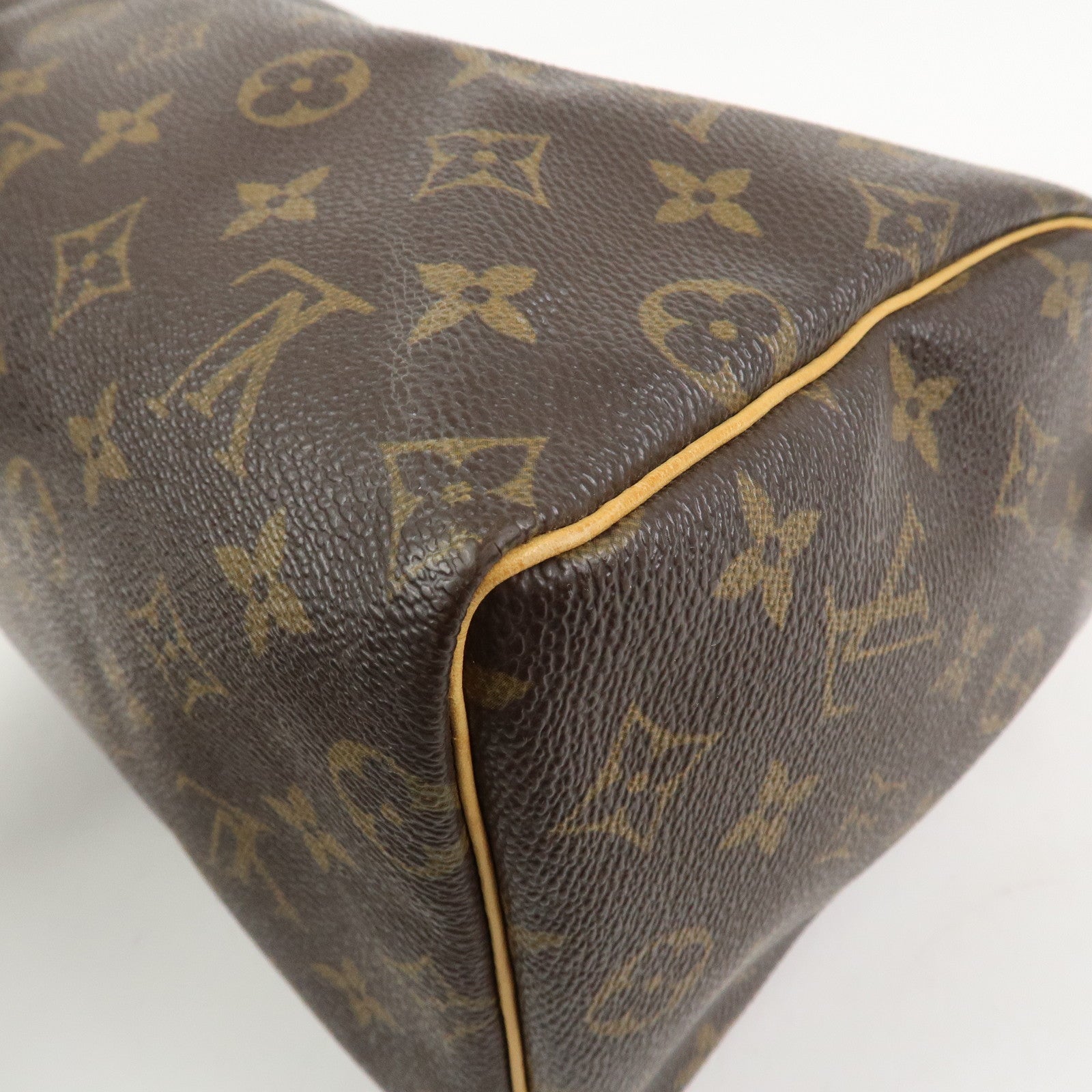 Louis Vuitton Monogram Speedy 25 Boston Bag Hand Bag Brown M41528