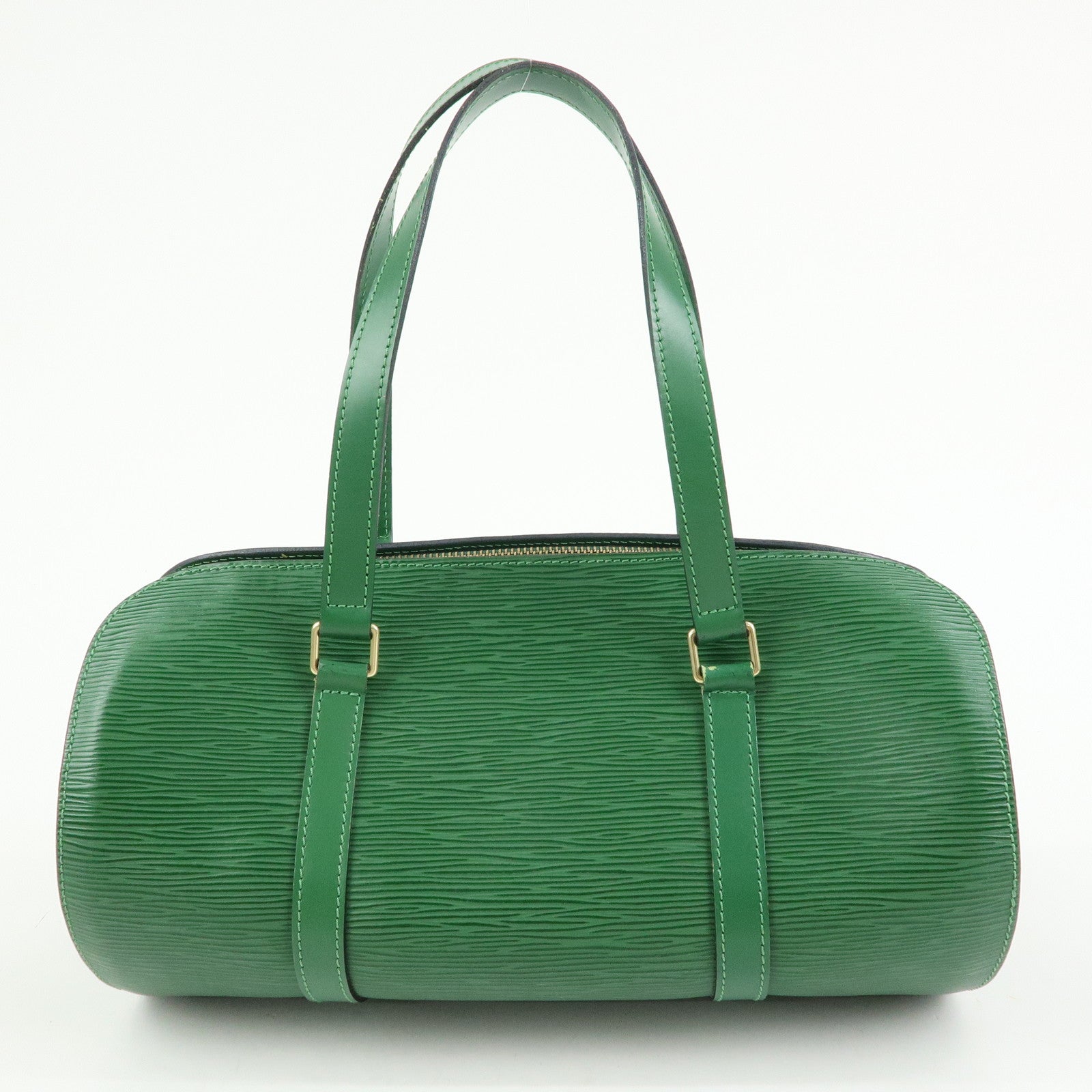 Louis Vuitton Epi Soufflot Hand Bag Borneo Green M52224