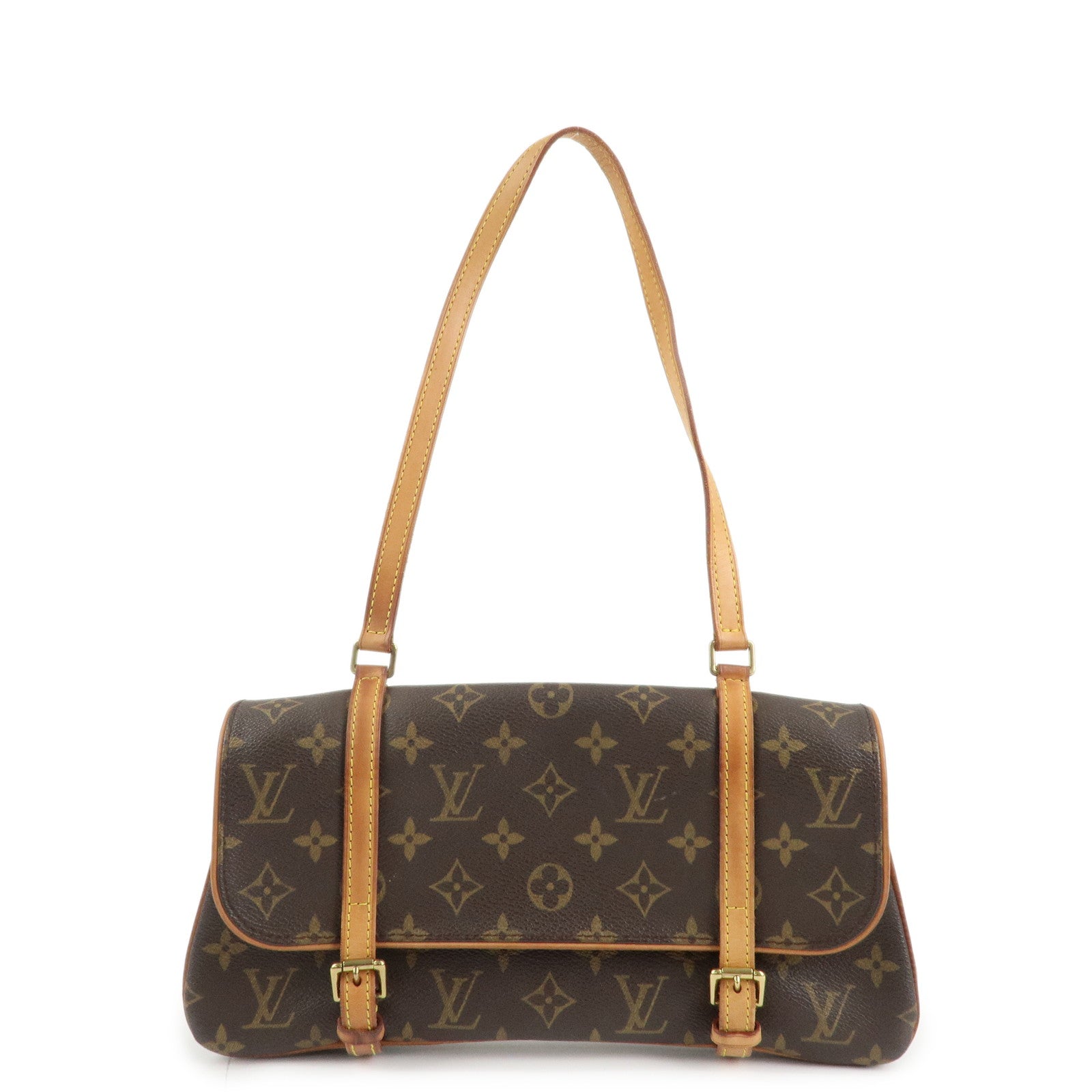 Louis Vuitton Monogram Marelle Shoulder Bag Brown M51157 Used