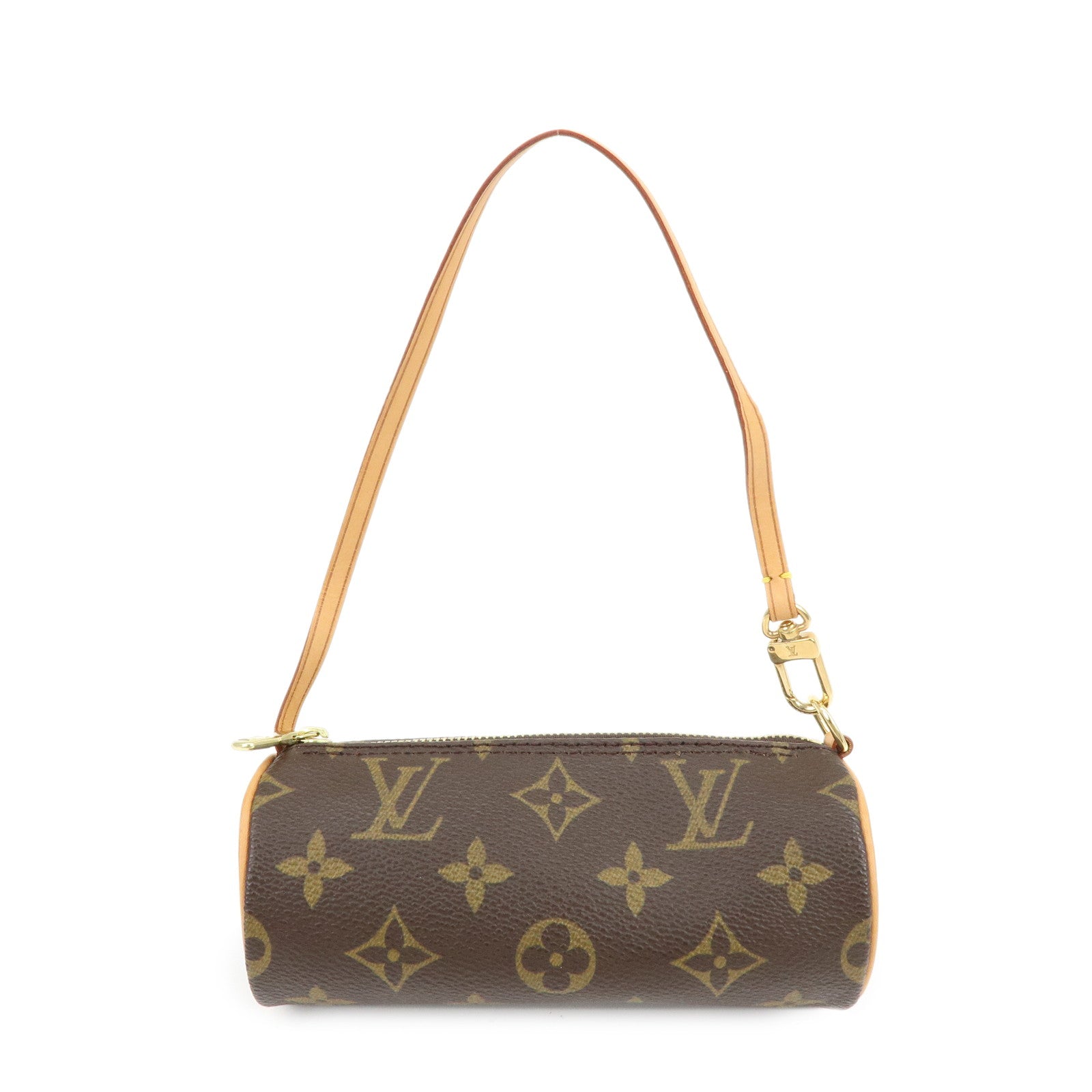 Louis Vuitton Monogram Canvas Mini Pouch for Papillon Bag Brown
