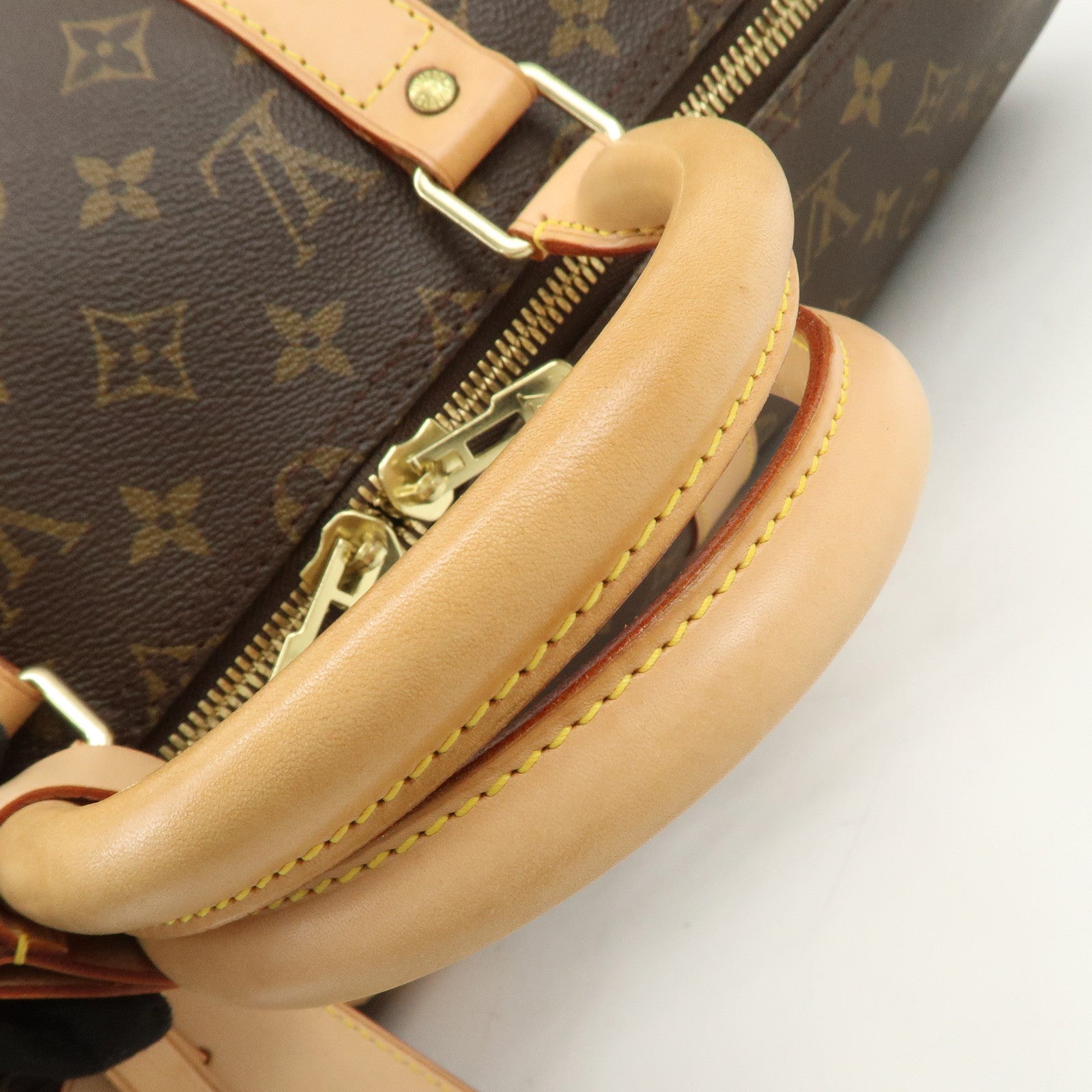 Louis Vuitton Monogram Keep All 50 Bandouliere Boston Bag M41416