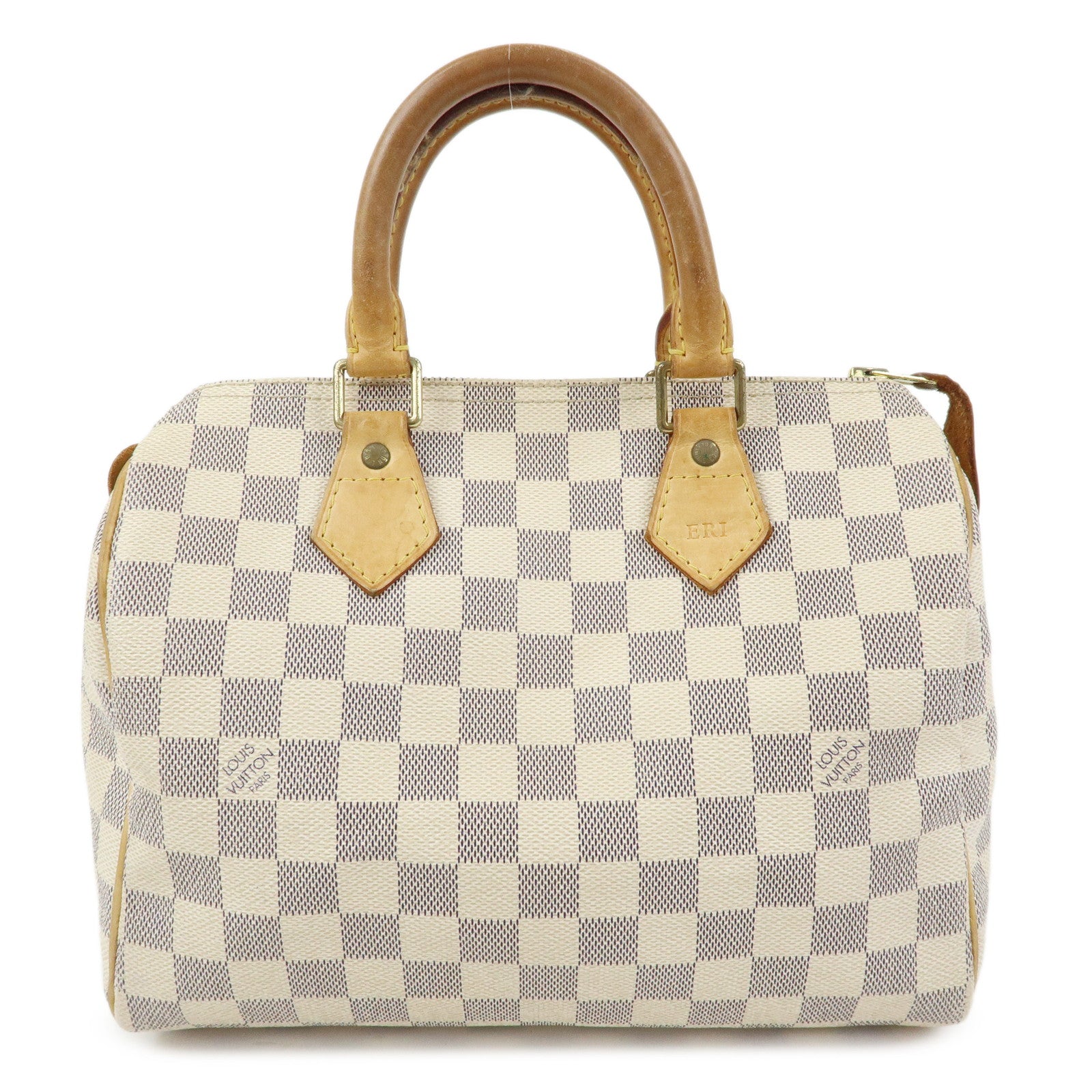 Louis Vuitton Damier Azur Speedy 25 Boston Bag Hand Bag N41534