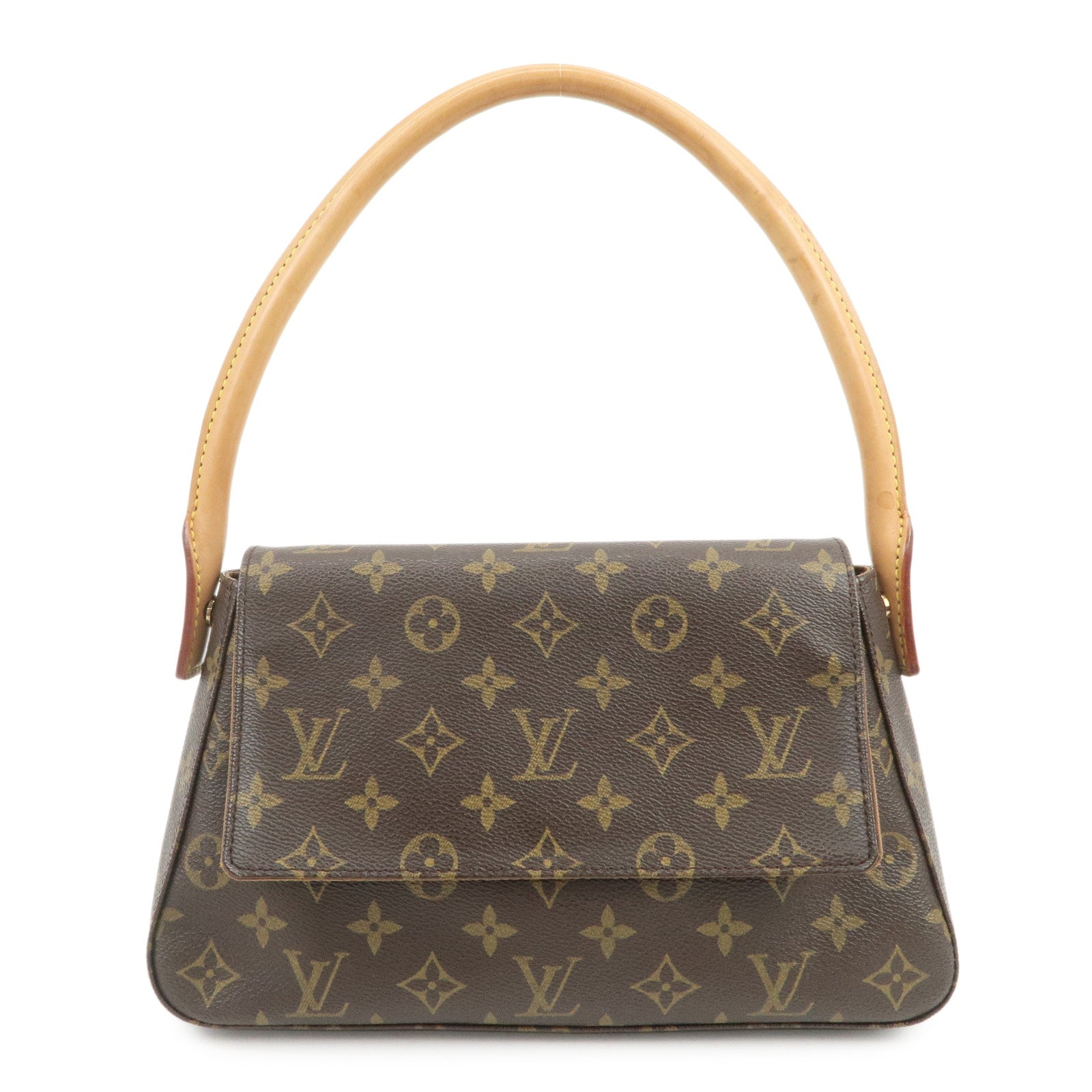 Louis Vuitton Monogram Mini Looping Shoulder Bag Brown M51147