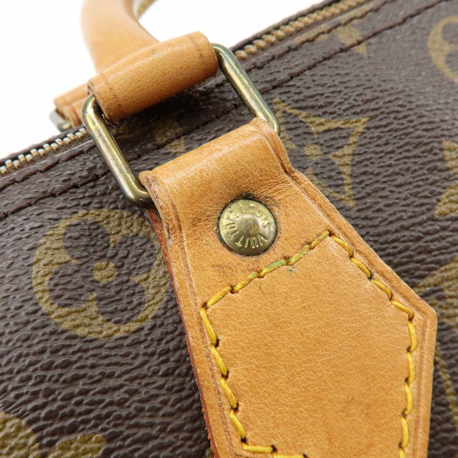 Louis Vuitton Monogram Speedy 30 Boston Bag Hand Bag Brown M41526