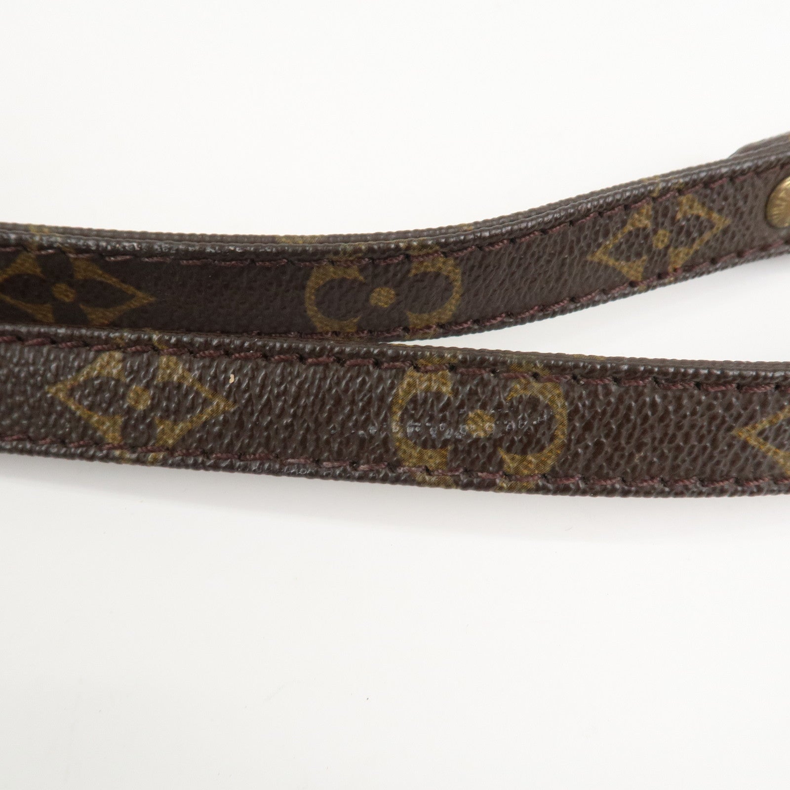 Louis Vuitton Monogram Mini Speedy & Strap Brown M41534 J75010