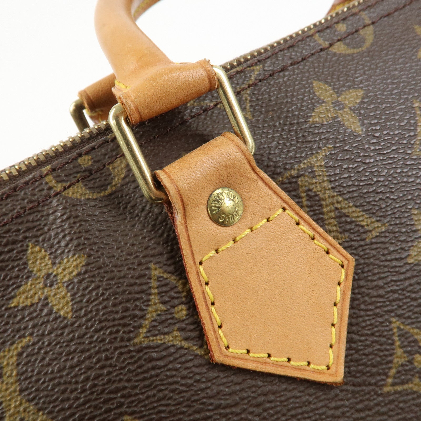 Louis Vuitton Monogram Canvas Speedy 35 Boston Bag Hand Bag M41524
