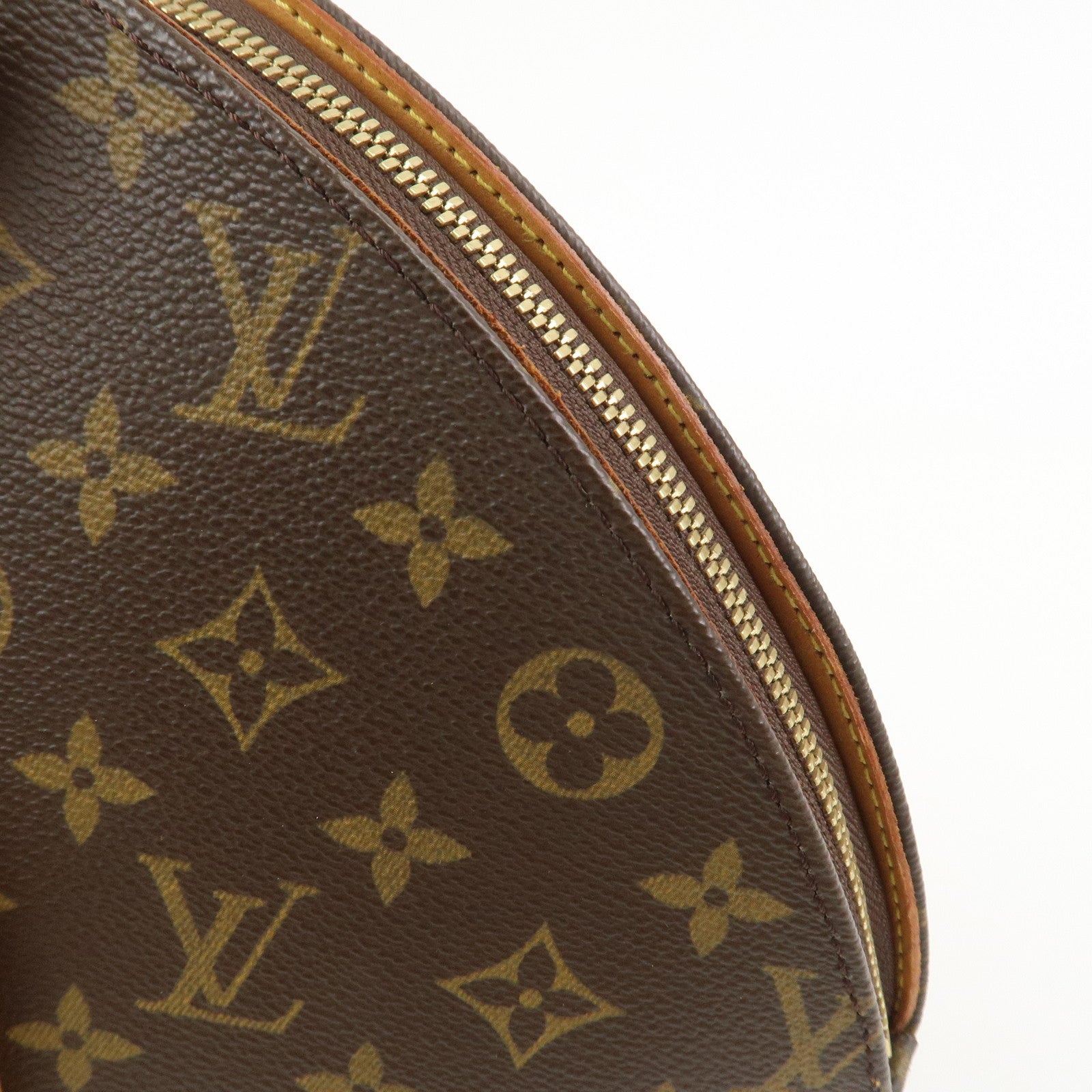 Louis Vuitton Monogram Ellipse MM Hand Bag Brown M51126