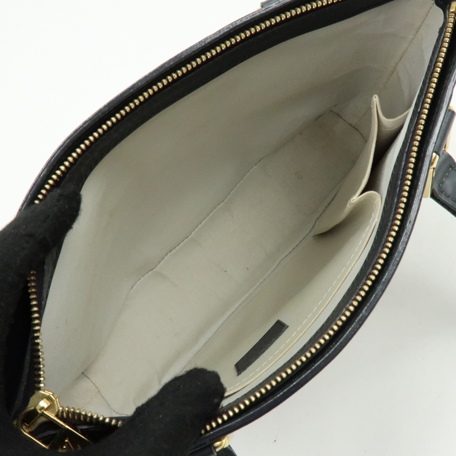 Louis Vuitton Monogram Mini Lucille PM Hand Bag Blue M92676