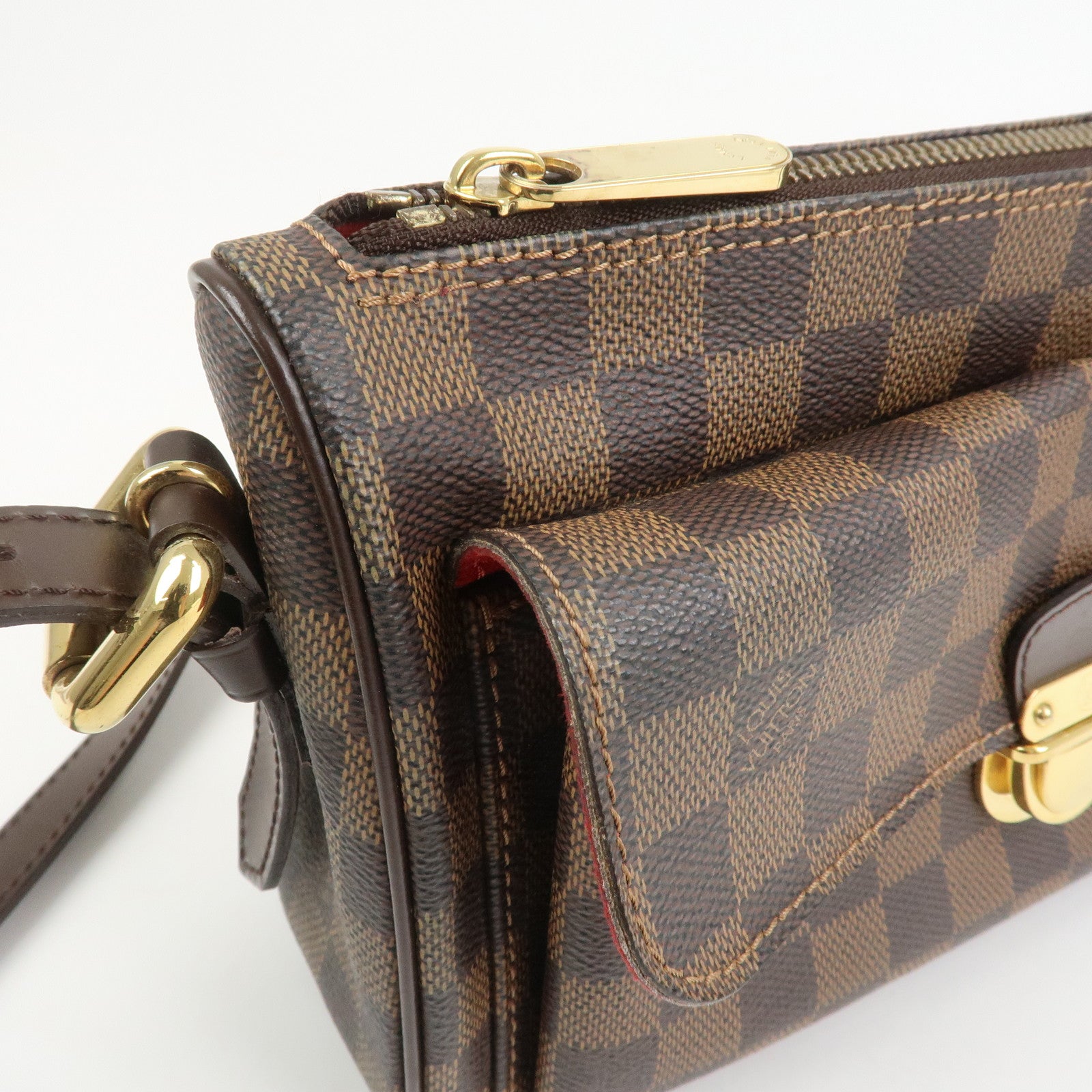 Louis Vuitton Damier Ravello GM Shoulder Bag Brown N60006