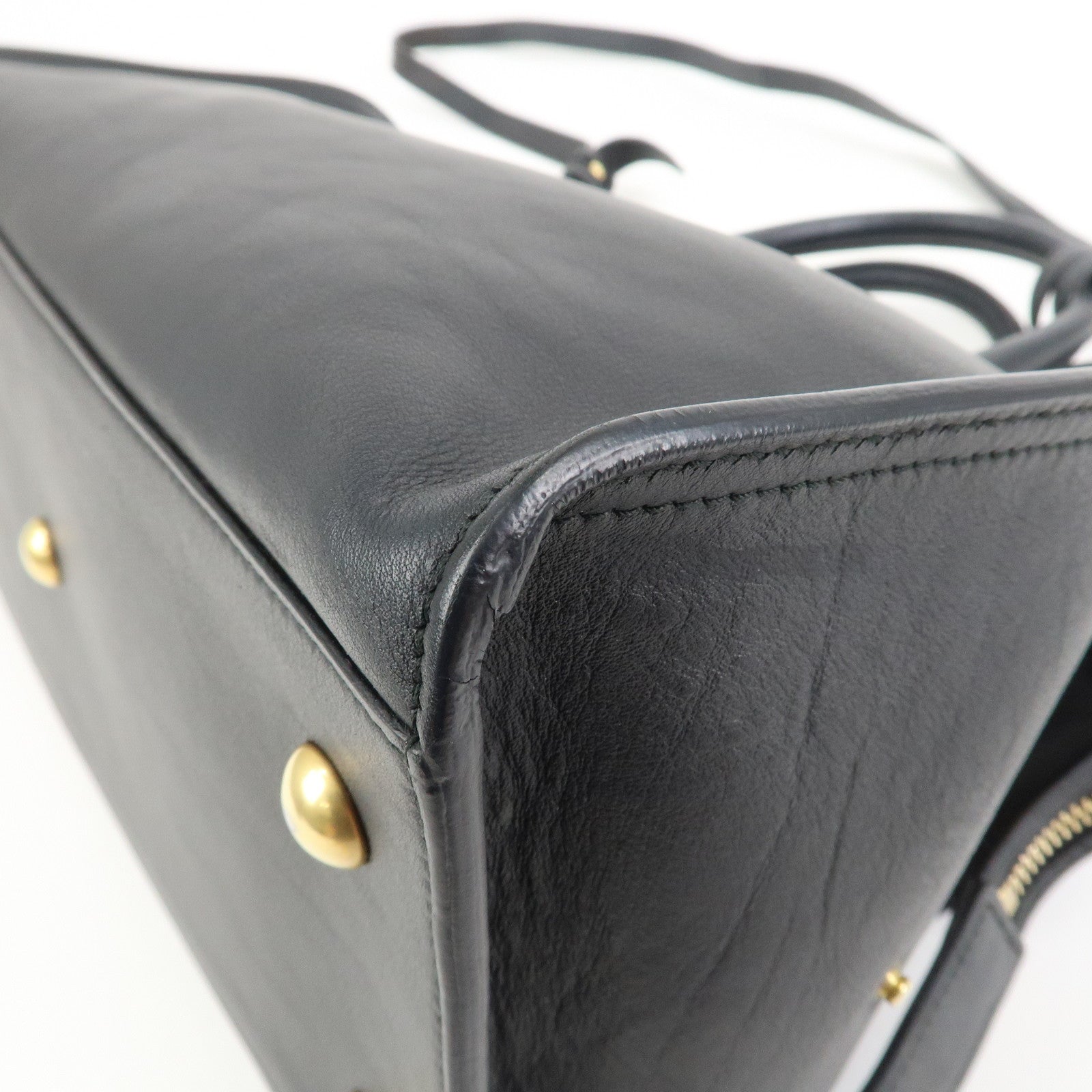 SAINT LAURENT PARIS Petit Cabas Y-Line 2Way Bag Hand Bag 311210