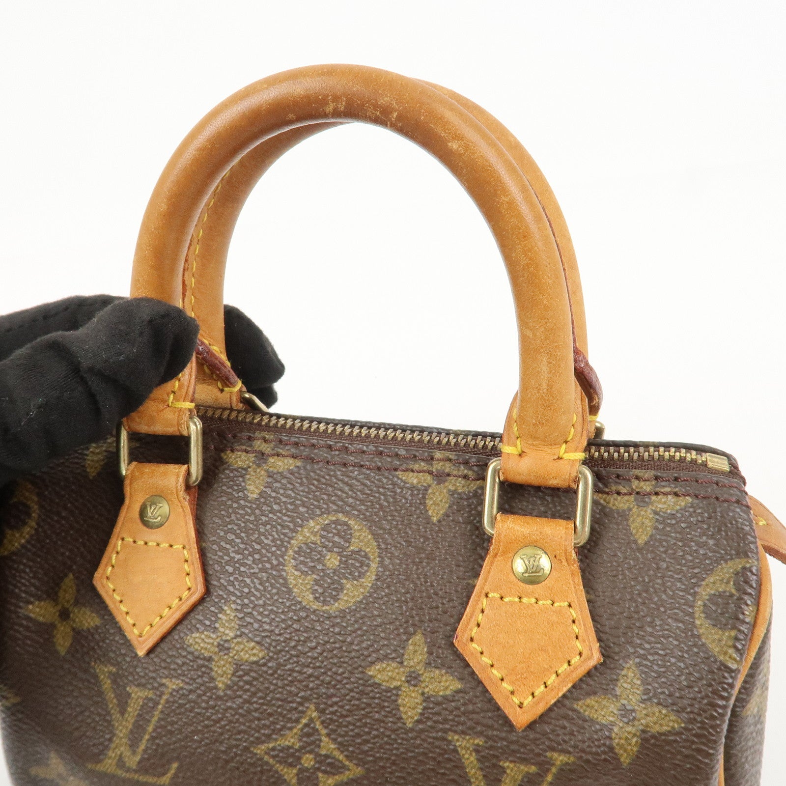 Louis Vuitton Monogram Canvas Mini Speedy Mini Boston Bag M41534