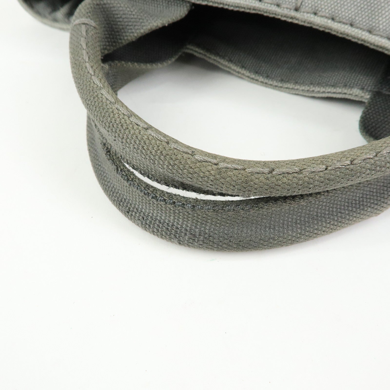PRADA Canapa Mini Triangle Logo 2Way Bag Hand Shoulder Bag B2439G
