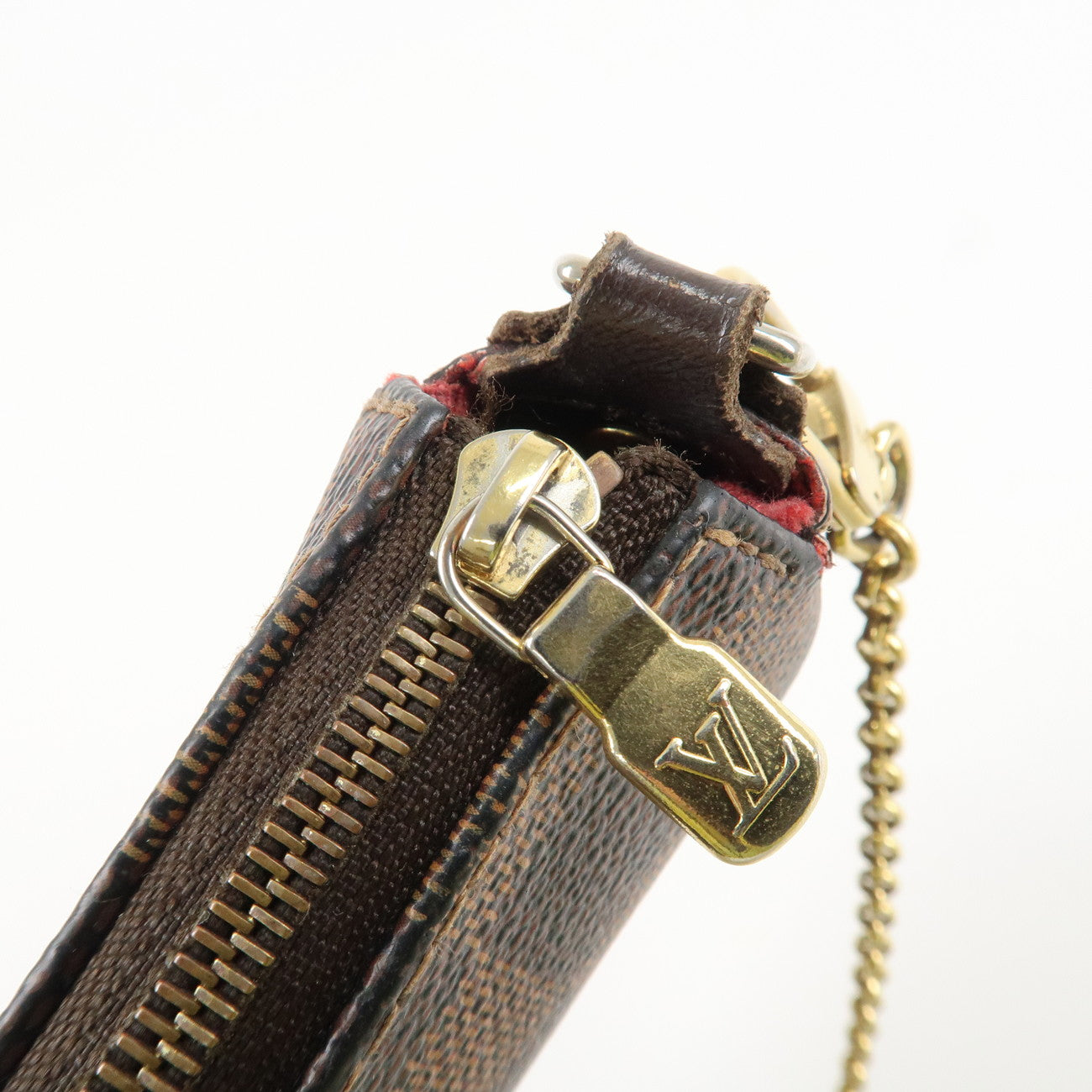 Louis Vuitton Damier Eva 2Way Hand Shoulder Bag Damier Ebene N55213 Used