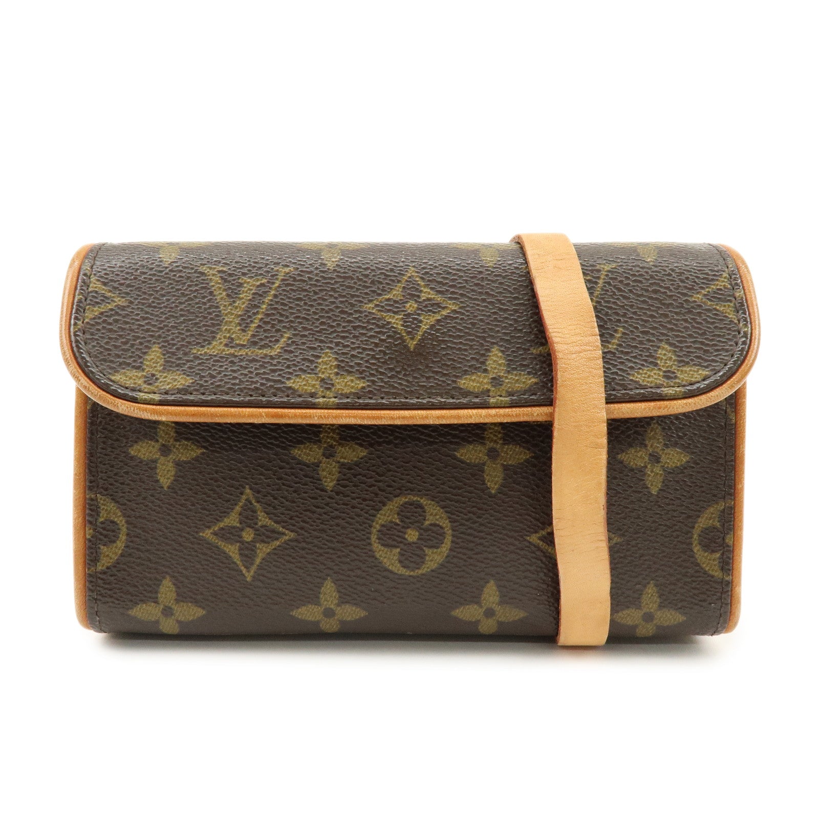 Louis Vuitton Monogram Pochette Florentine Waist Bag Belt M51855