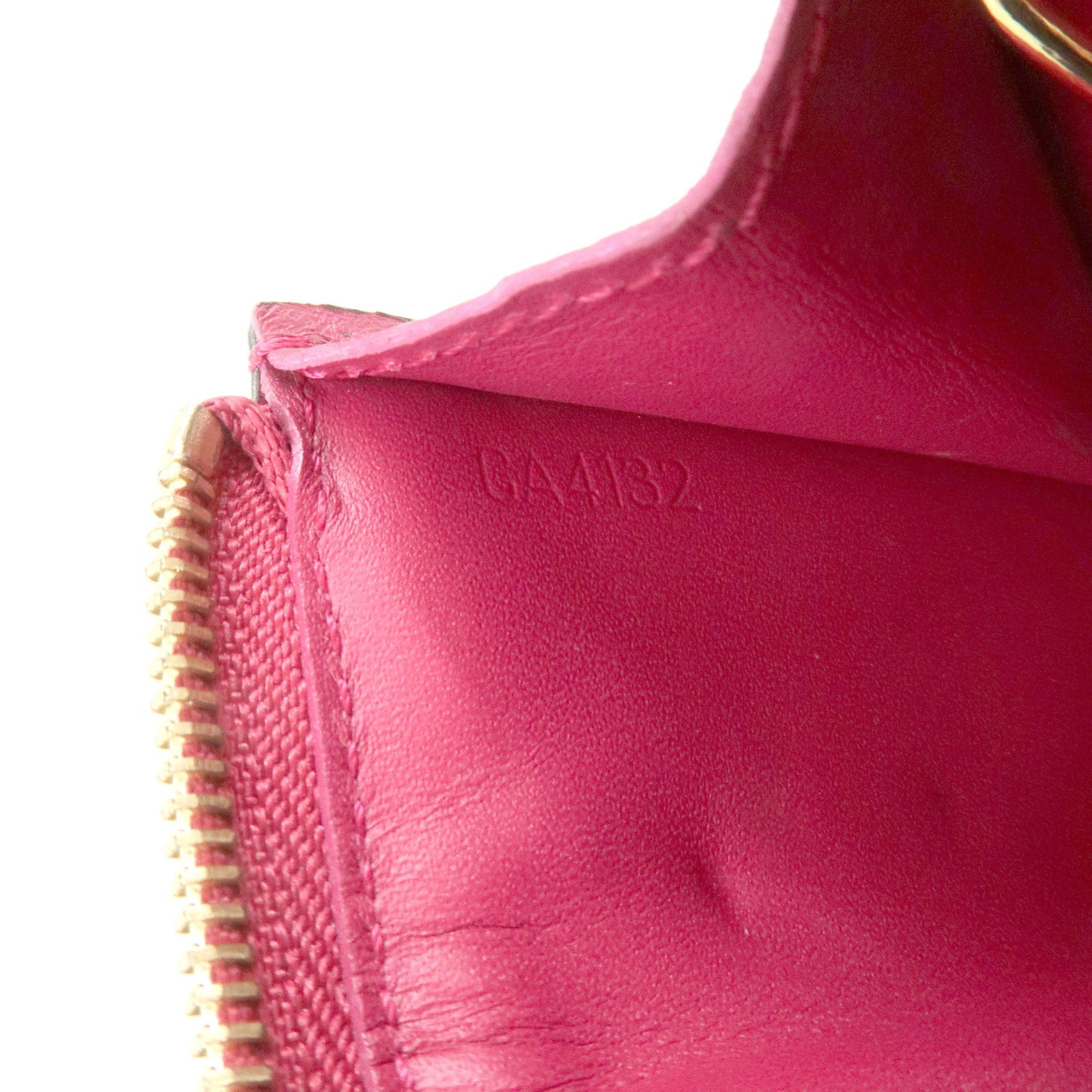 Louis Vuitton Monogram Vernis Pochette Cles NM Rose Indien M61466