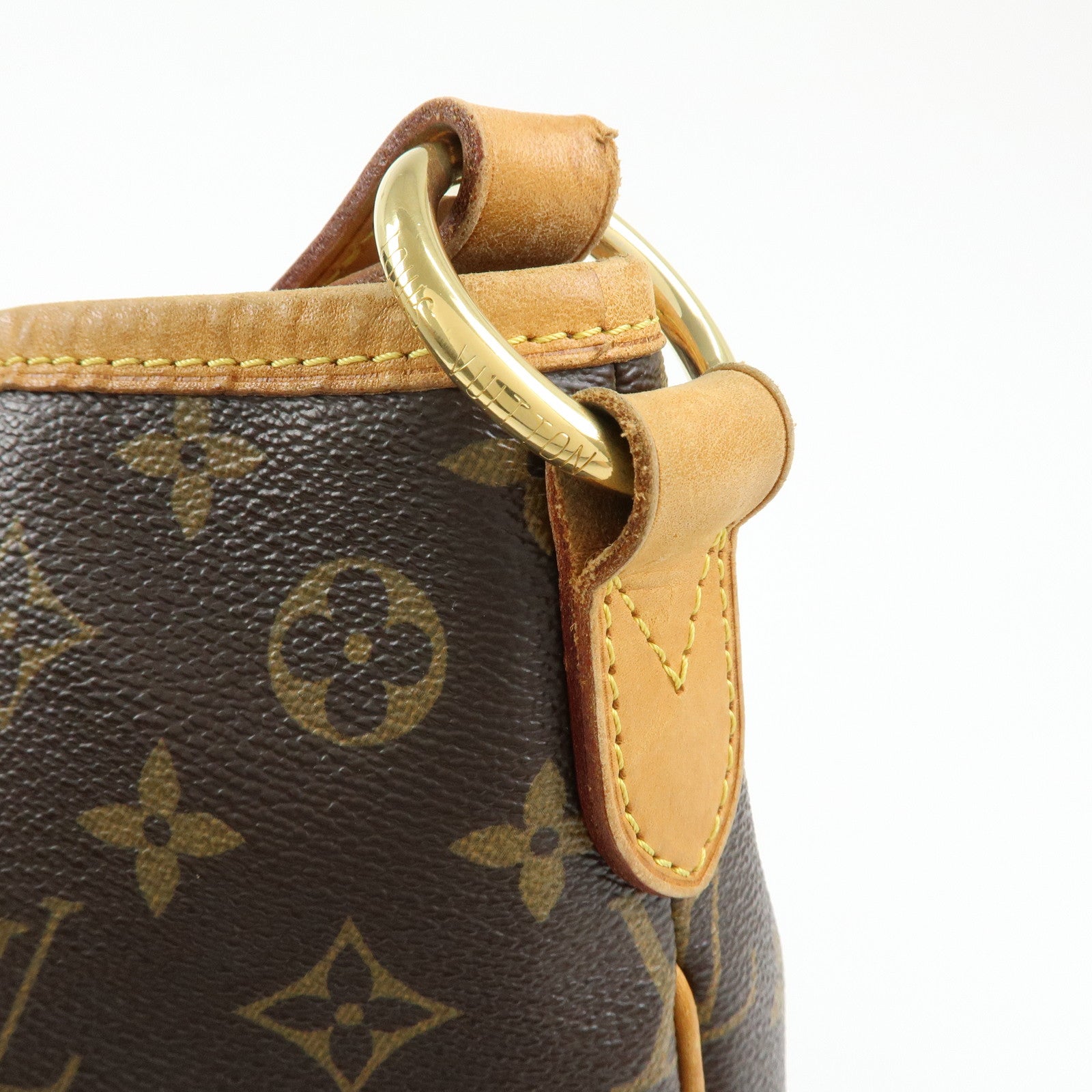 Louis Vuitton Monogram Delightful MM Shoulder Bag Brown M50156