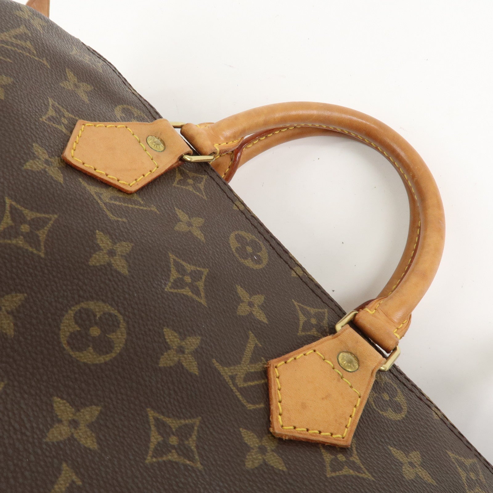 Louis Vuitton Monogram Speedy 30 Boston Bag Hand Bag Brown M41526
