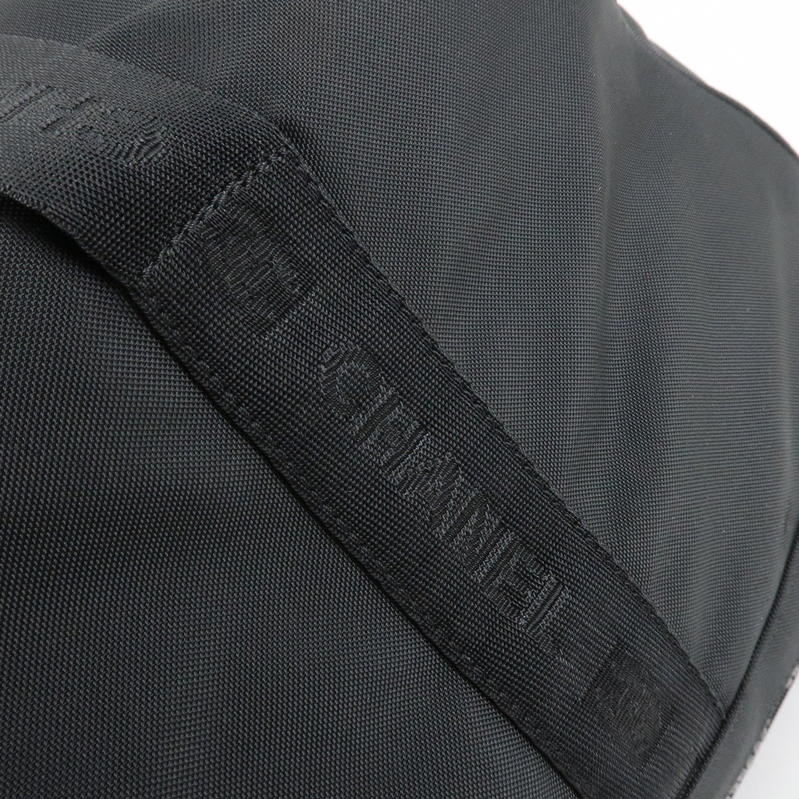 CHANEL COCO Mark Sport Line Nylon Boston Bag Shoulder Bag Black