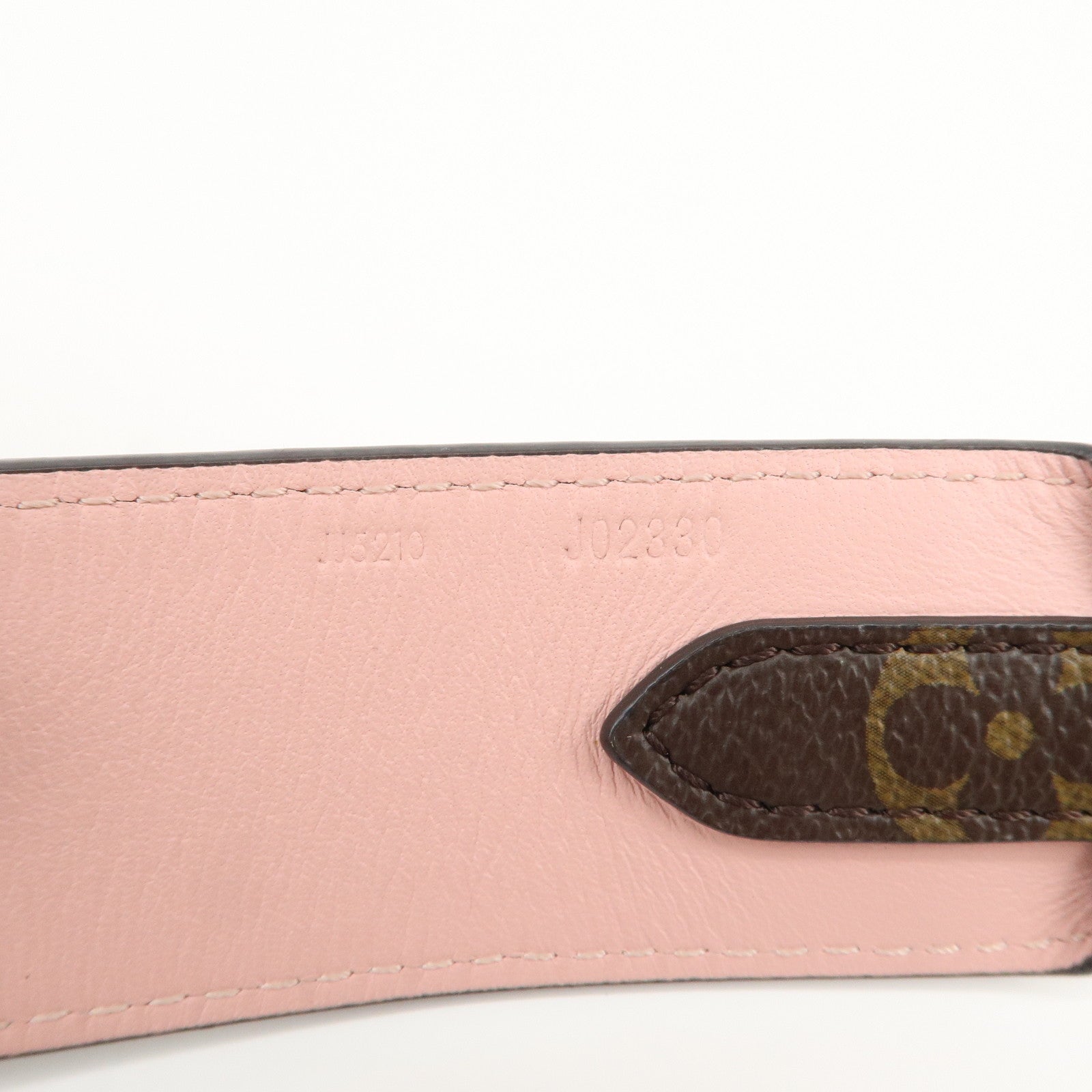 Louis Vuitton Shoulder Strap For Keep All Bandouliere Brown