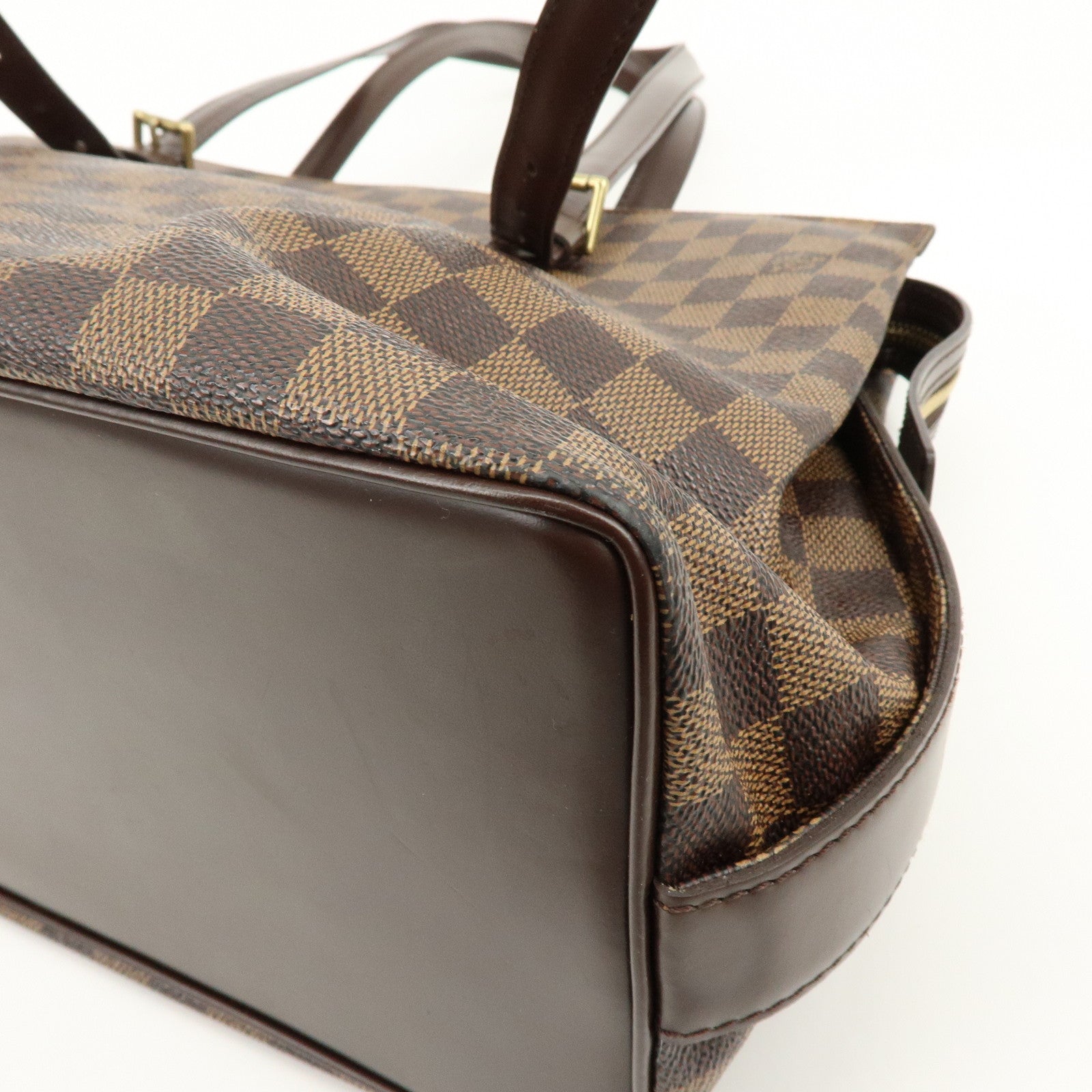 Louis Vuitton Damier Ebene Chelsea Canvas Shoulder Bag N51119