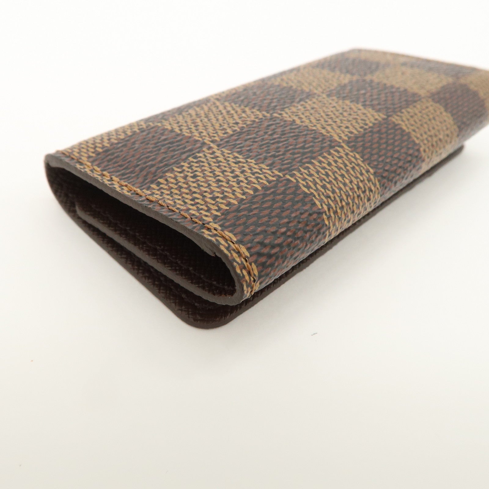 Louis Vuitton Damier Multicles 4 Key Case Damier Ebene Brown N62631