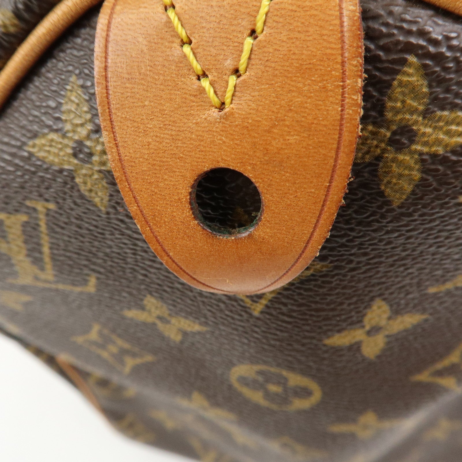 Louis Vuitton Monogram Speedy 40 Hand Bag Boston Bag Brown M41522