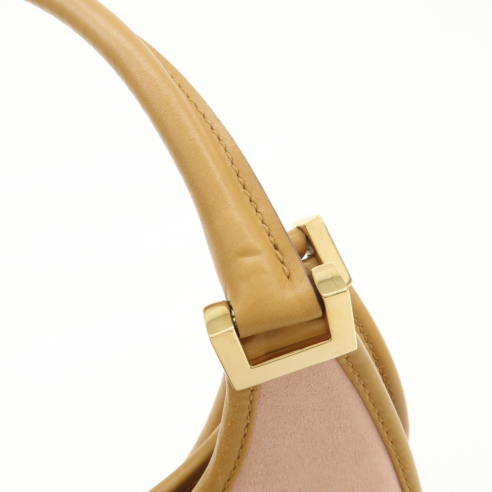 GUCCI Jackie Suede Leather Shoulder Bag Hand Bag Pink 002.1068