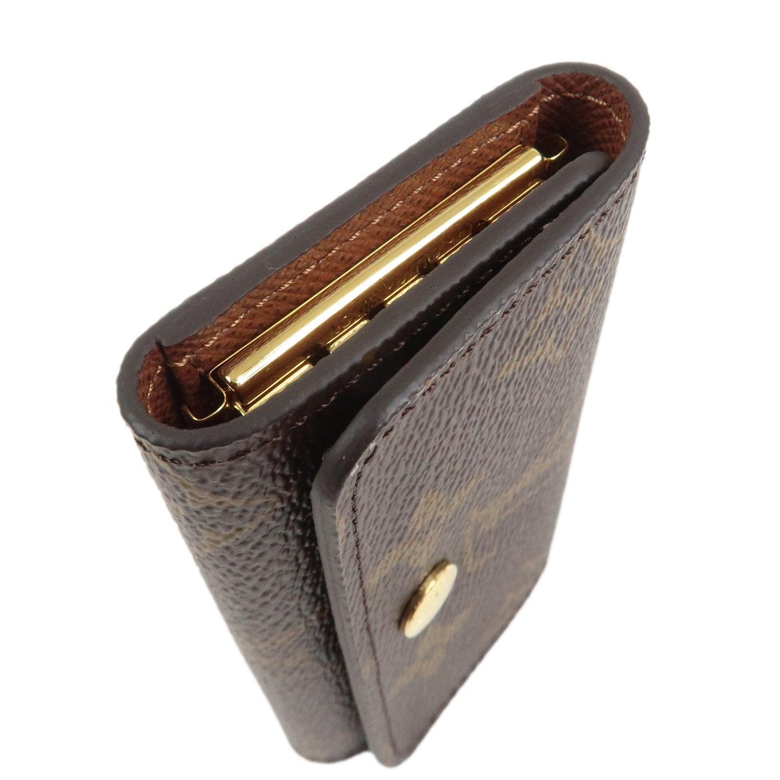 Louis Vuitton Monogram Multicles 4 Key Case Key Holder Brown M69517