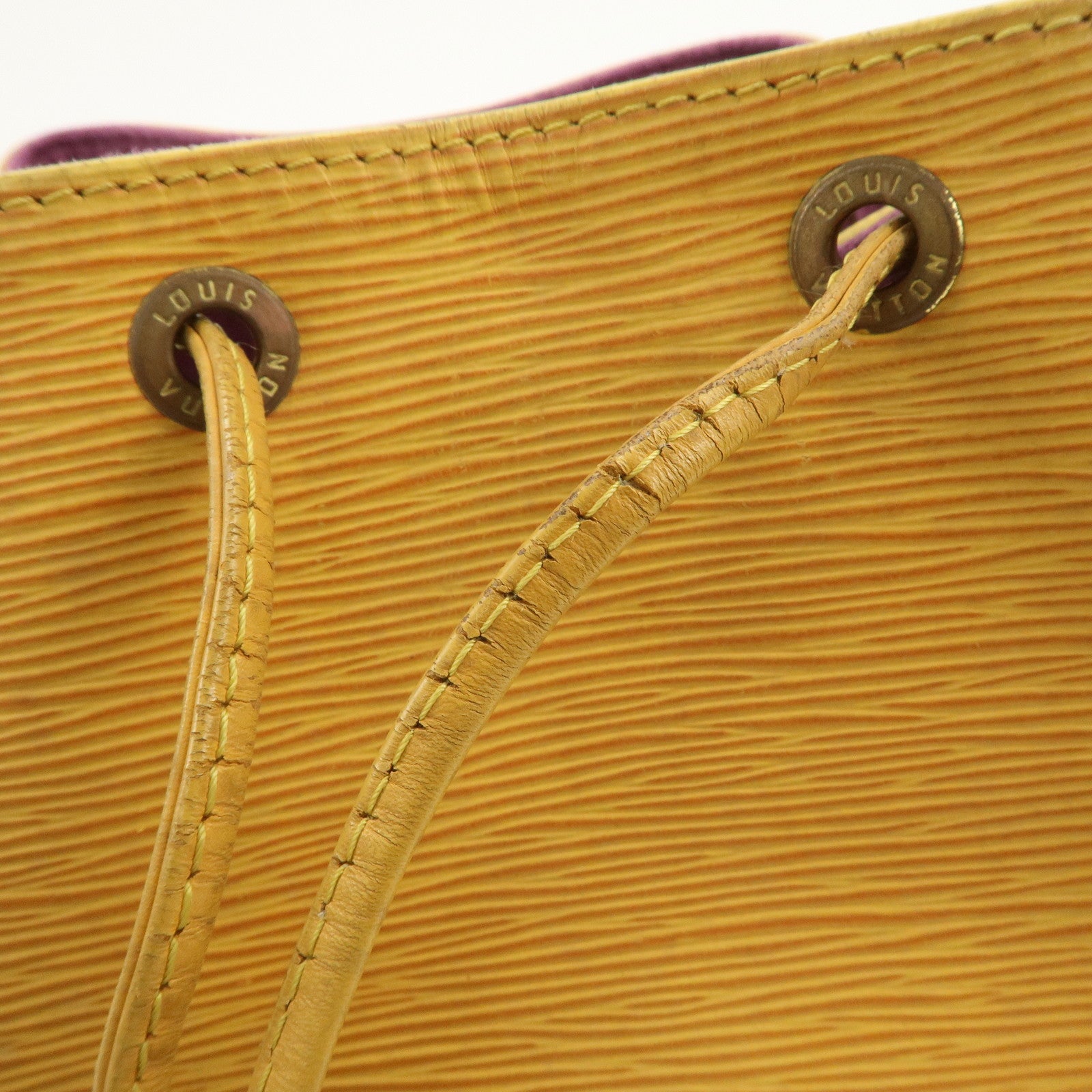 Louis Vuitton Epi Noe Leather Shoulder Bag Tassili Yellow M44009