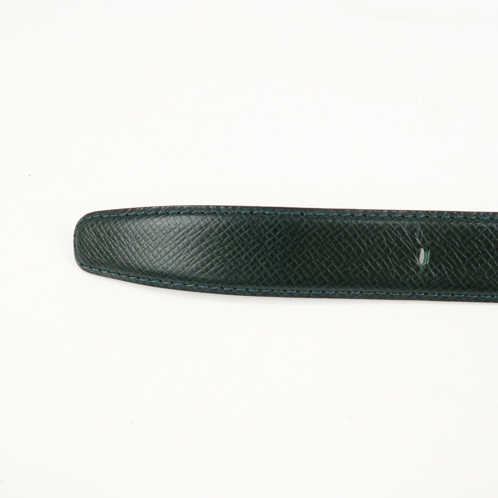 Louis Vuitton Taiga Leather Ceinture Belt Epicea M6845V
