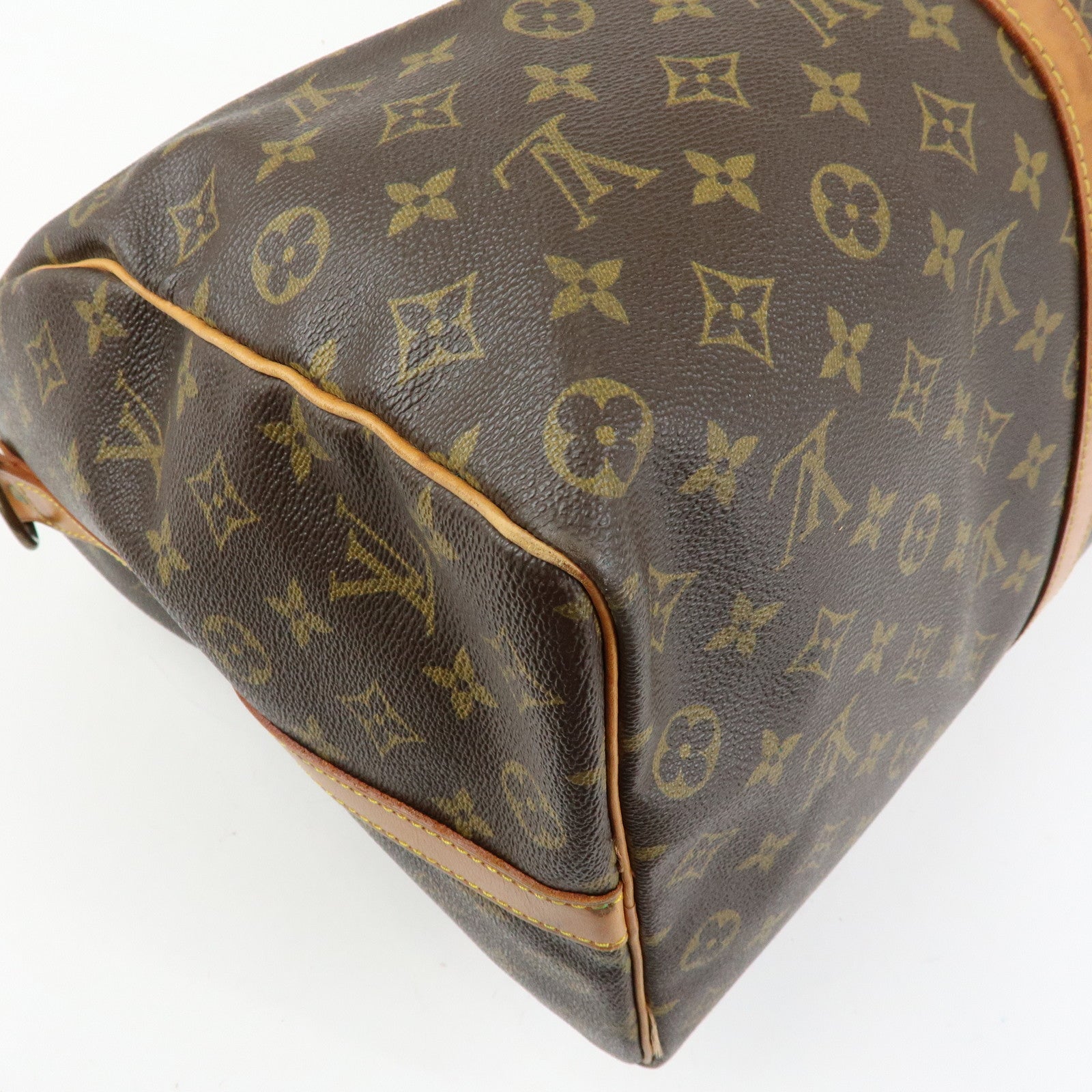 Louis Vuitton Monogram Keep All Bandouliere 50 Boston Bag M41416