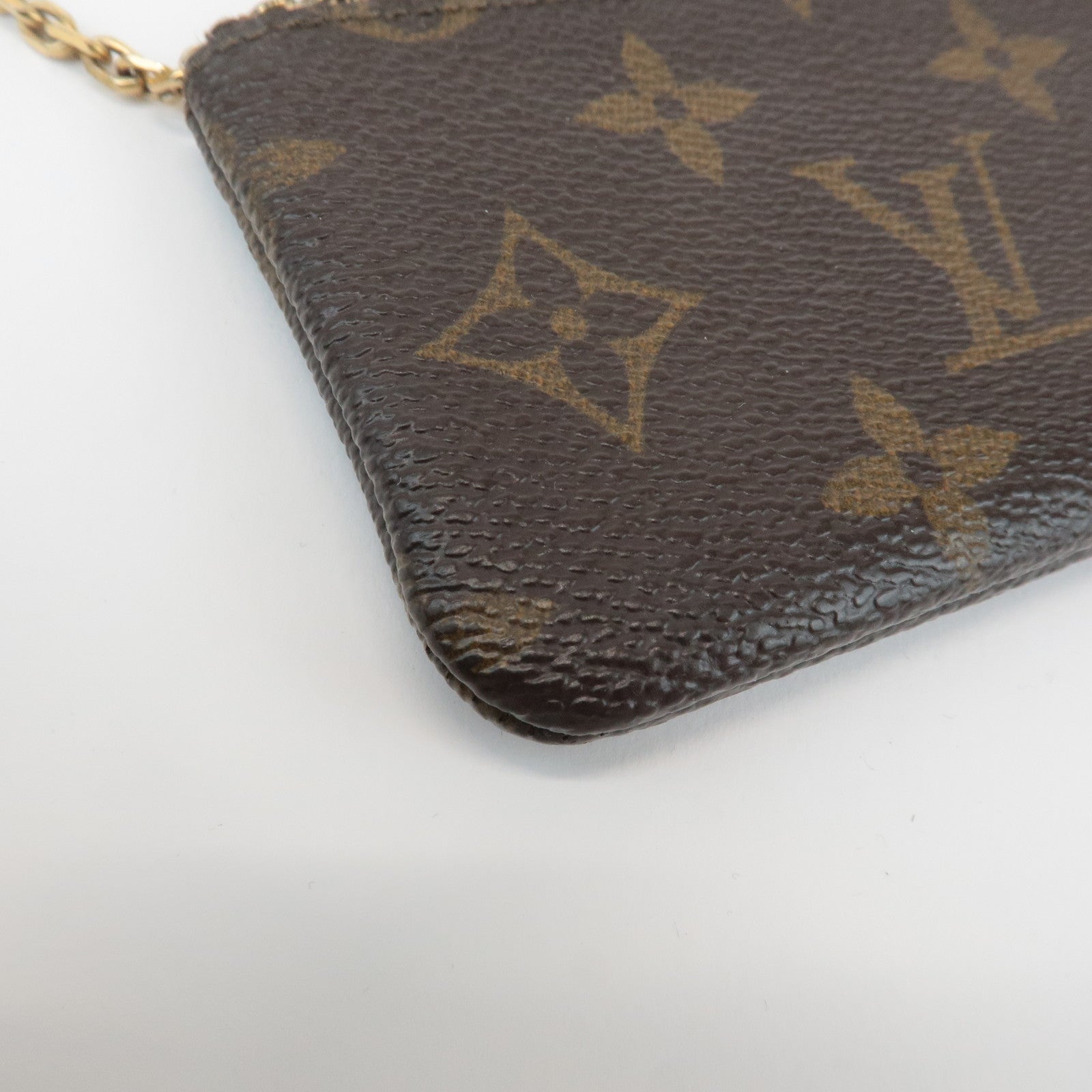 Louis Vuitton Monogram Pochette Cles Coin Case Key Case M62650