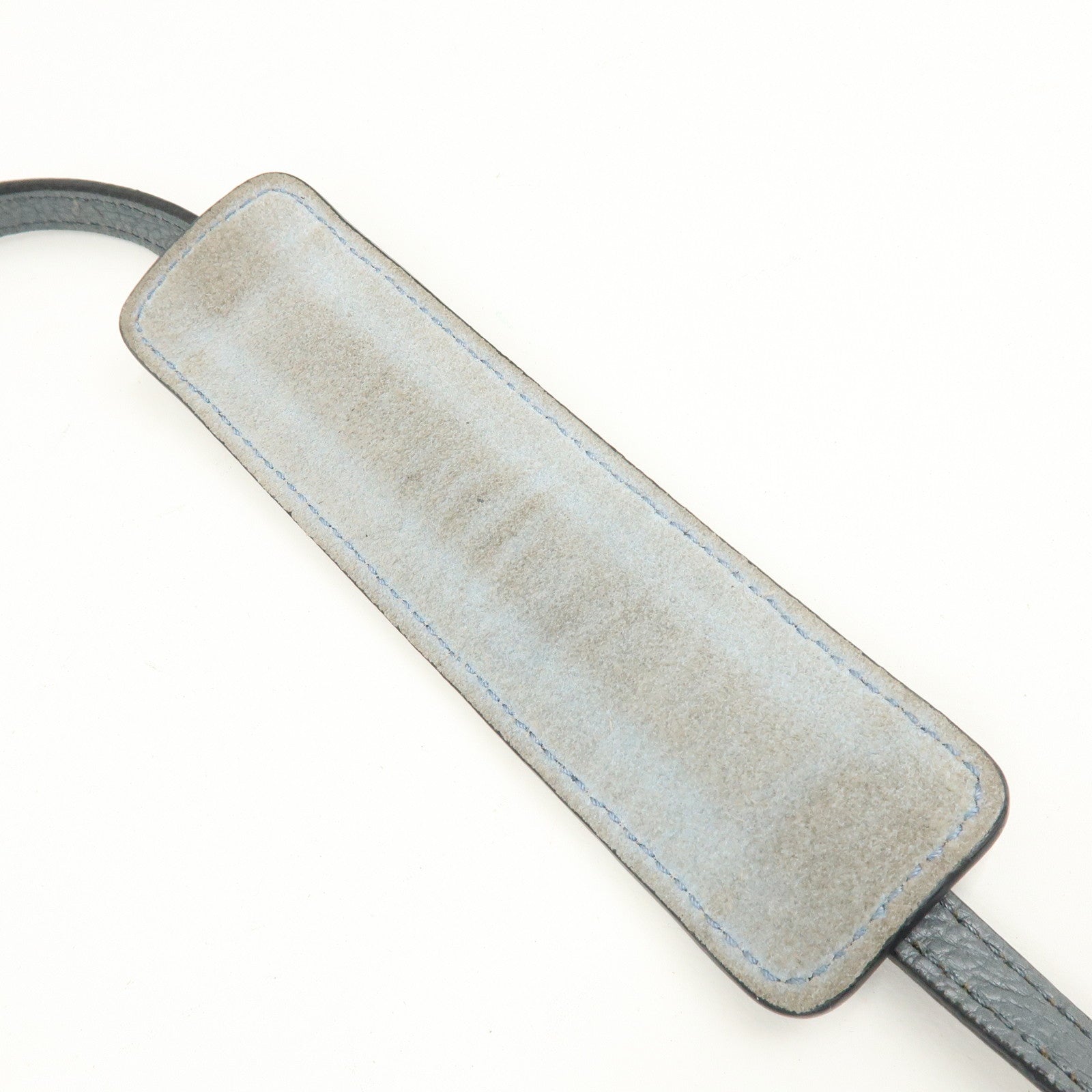 PRADA Etiquette Leather 2Way Bag Shoulder Bag Clutch Bag Gray