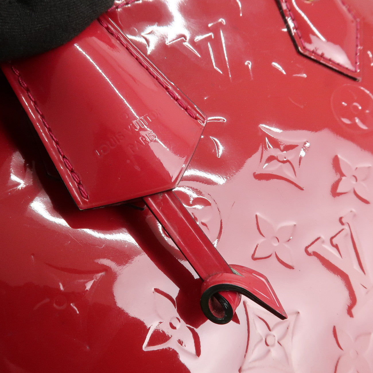 Louis Vuitton Monogram Vernis Alma BB 2Way Bag Rose Indien M91771 Used