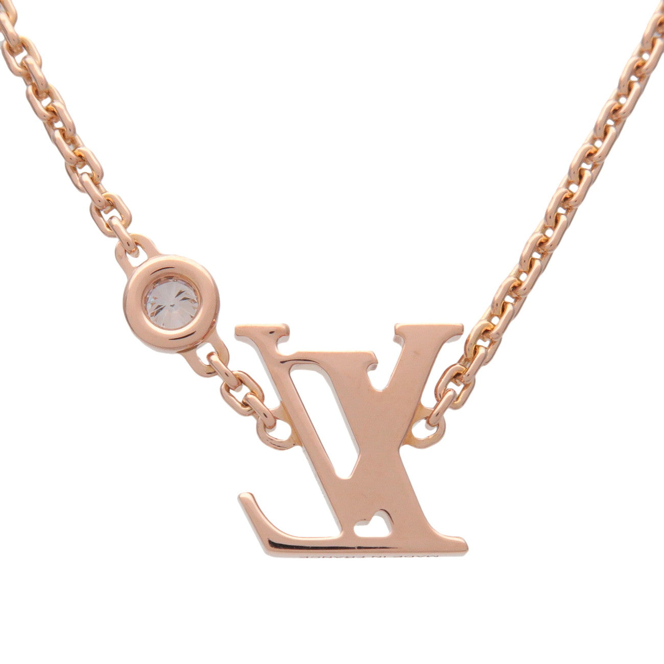 Louis Vuitton Pandantiff Idylle Blossom 1P Diamond Necklace Q93655