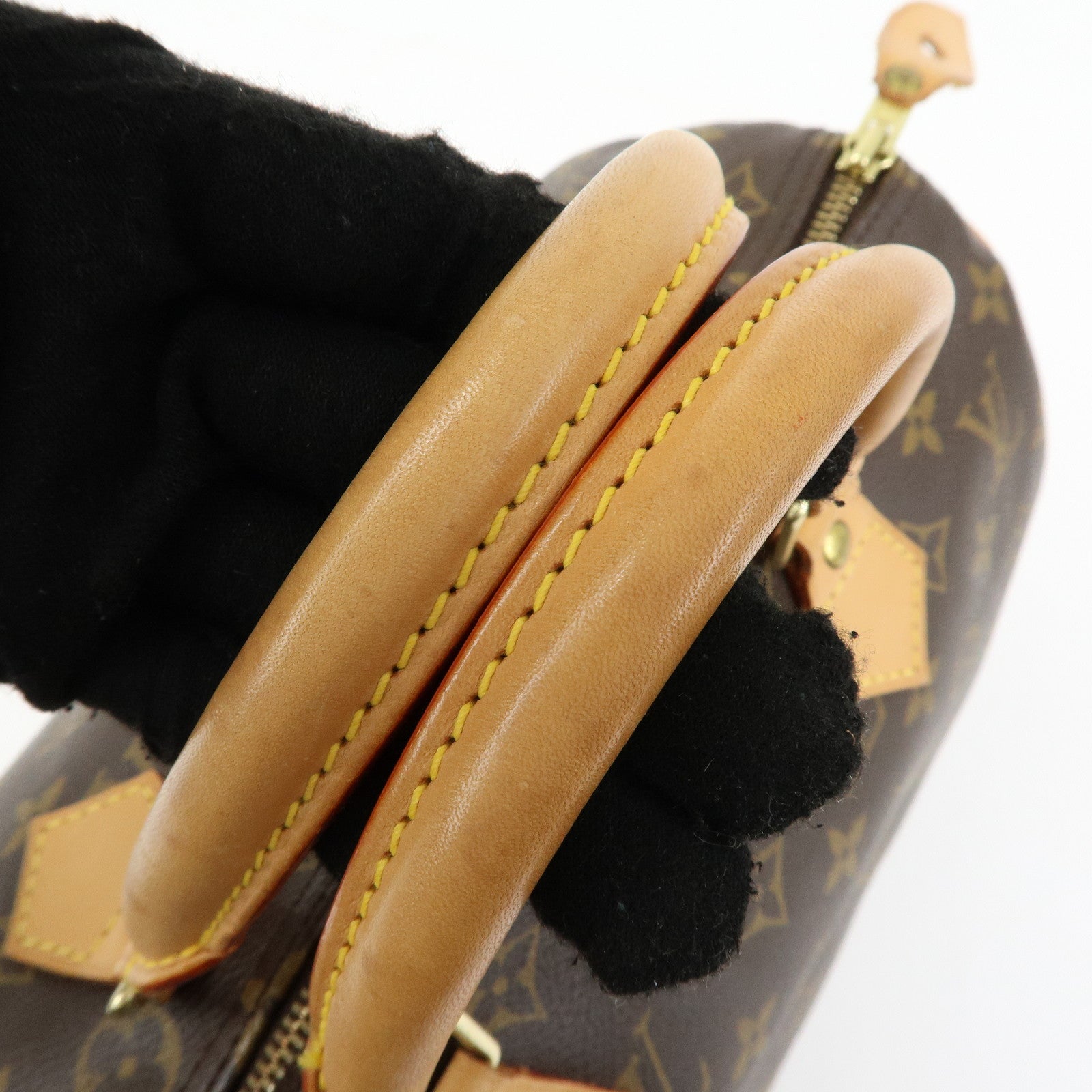 Louis Vuitton Monogram Speedy 30 Boston Bag Hand Bag Brown M41526