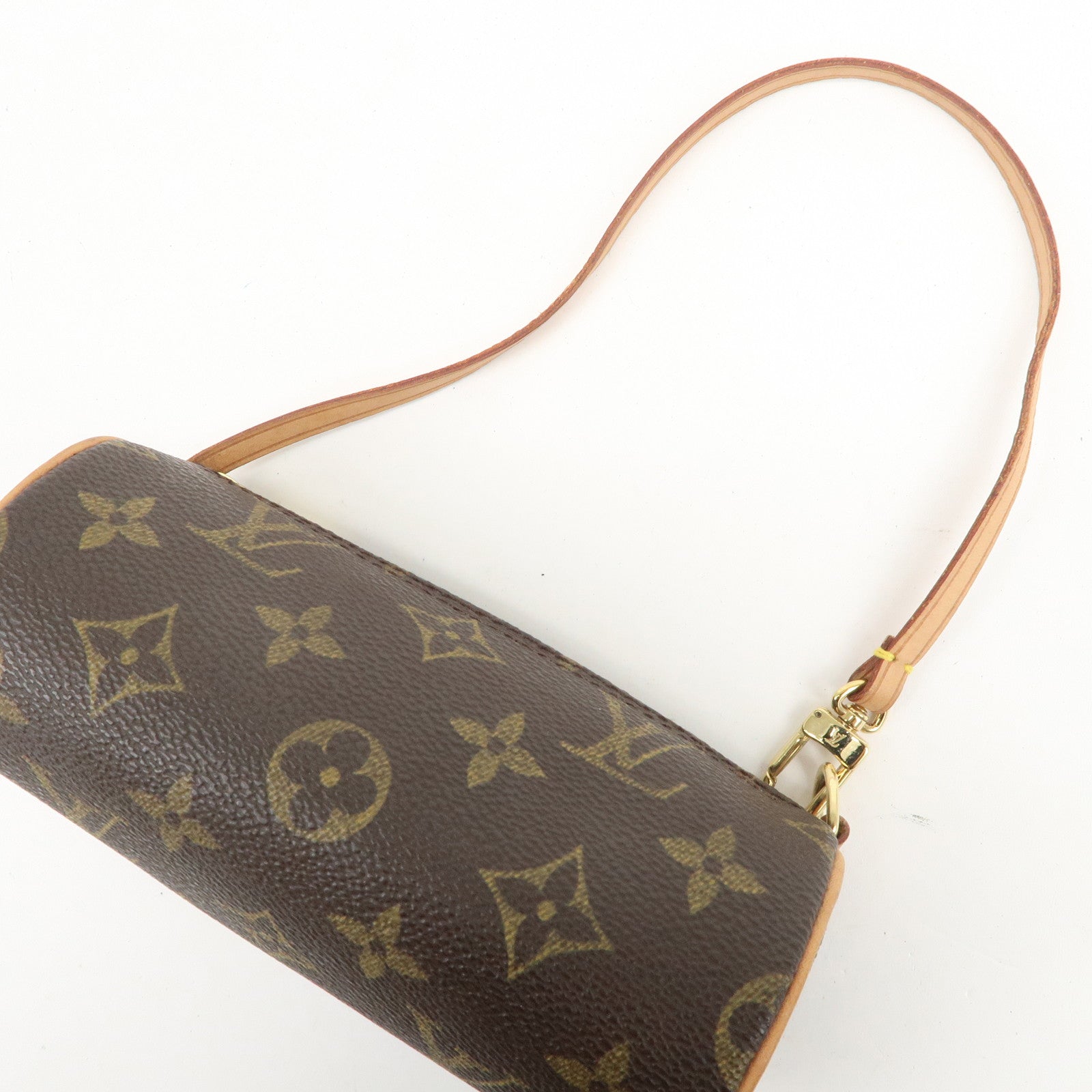 Louis Vuitton Monogram Mini Pouch for Papillon Bag Brown