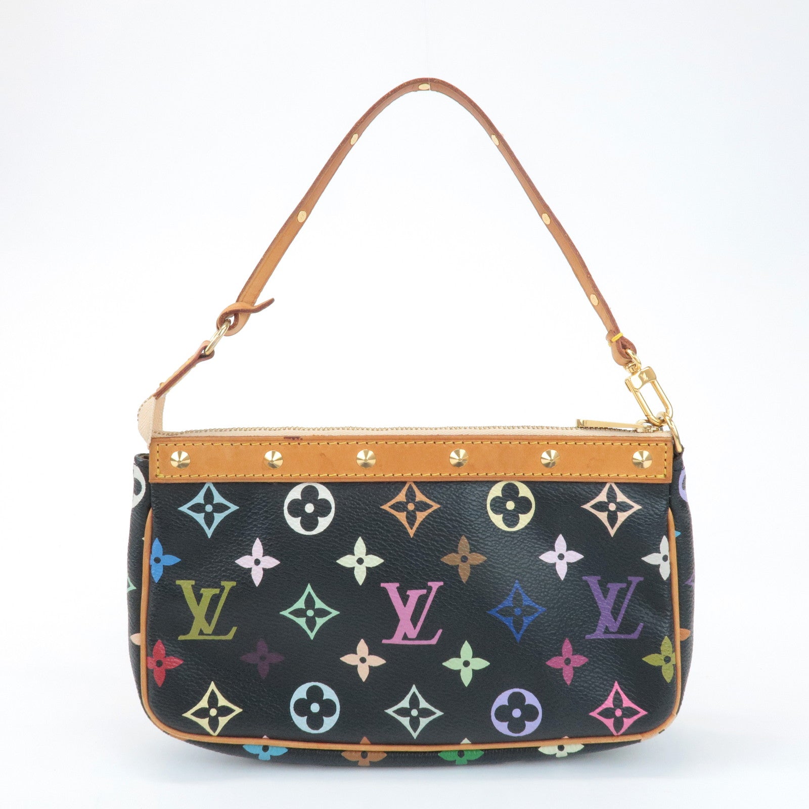 Louis Vuitton Monogram Multicolor Pochette Accessoires Noir M92648