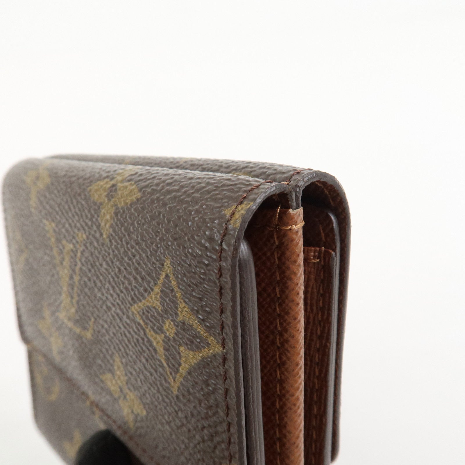 Louis Vuitton Monogram Portefeuille Elise Canvas Wallet M61654