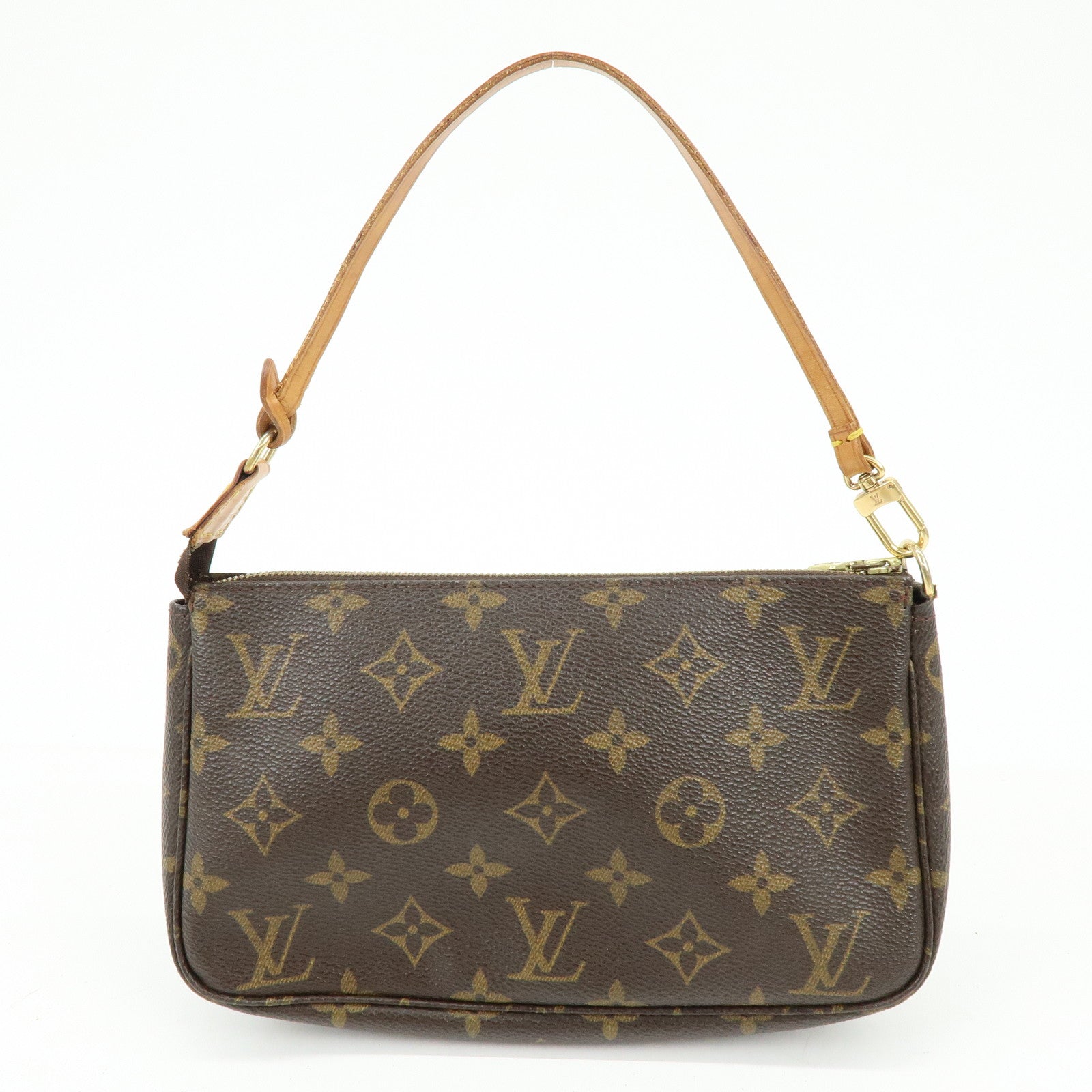 Louis Vuitton Monogram Pochette Accessoires Pouch Hand Bag M51980