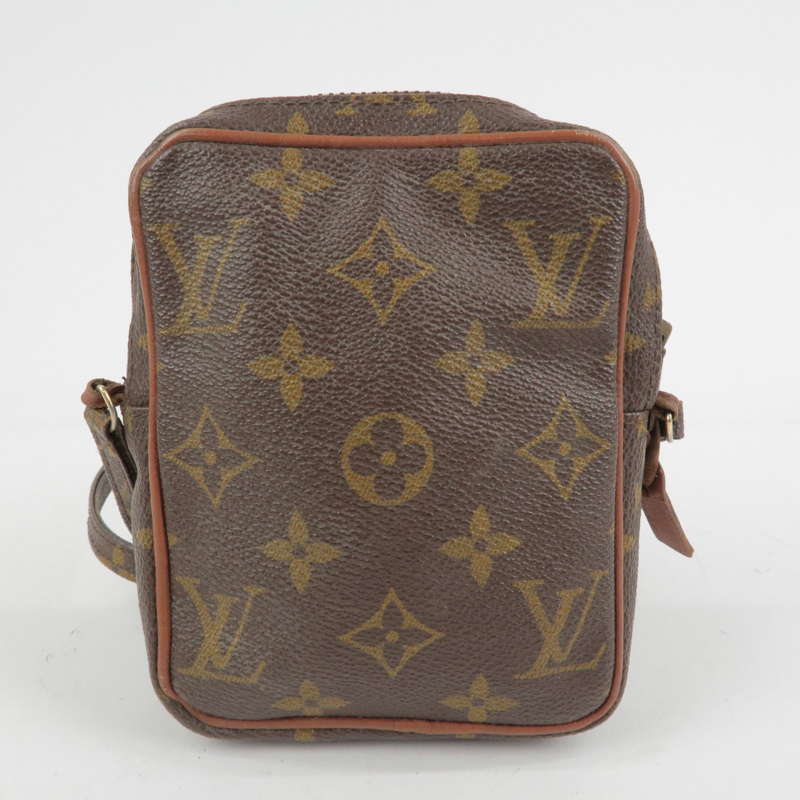Louis Vuitton Monogram Mini Danube Shoulder Bag Brown M45268
