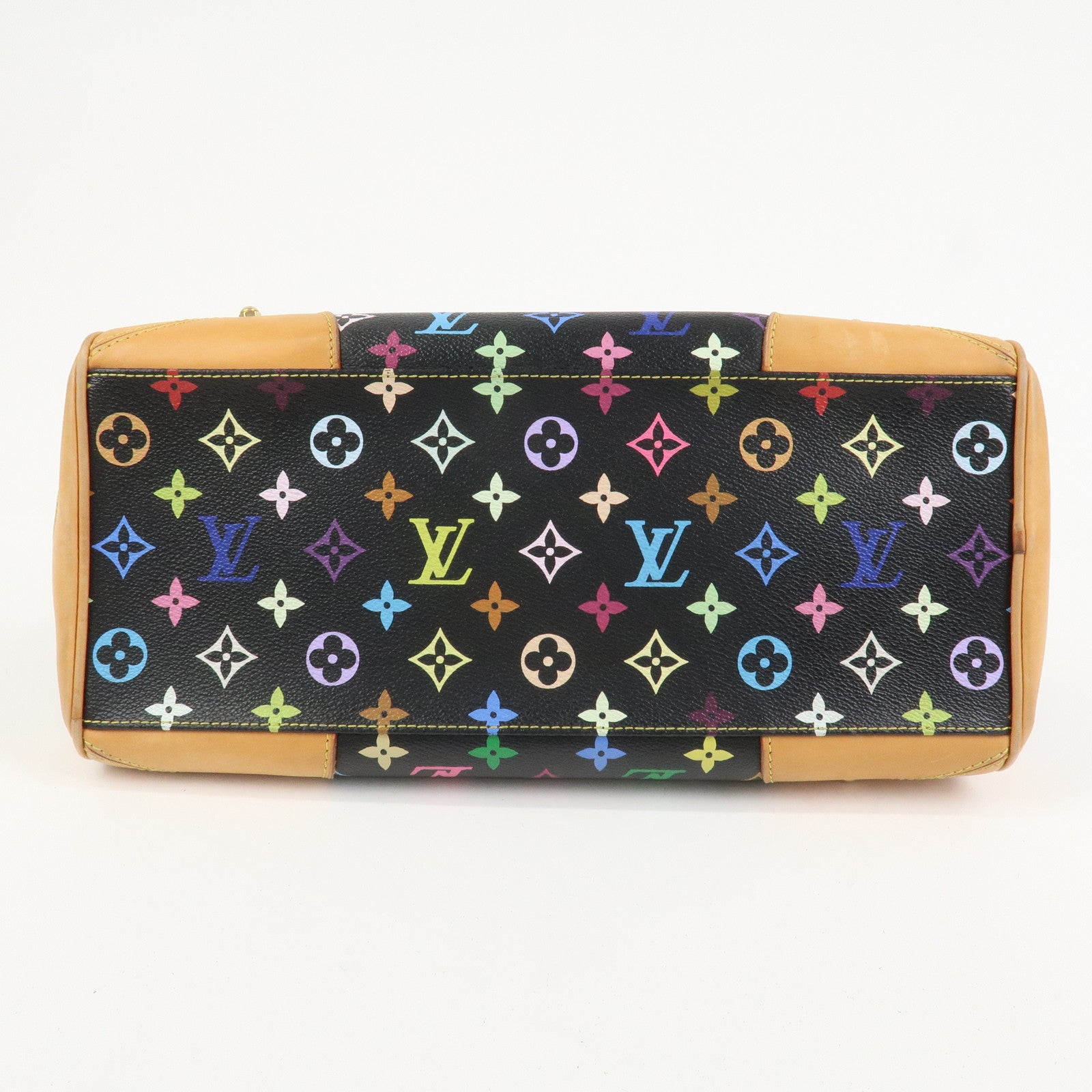 Louis Vuitton Monogram Multicolor Claudia Hand Bag Noir M40194