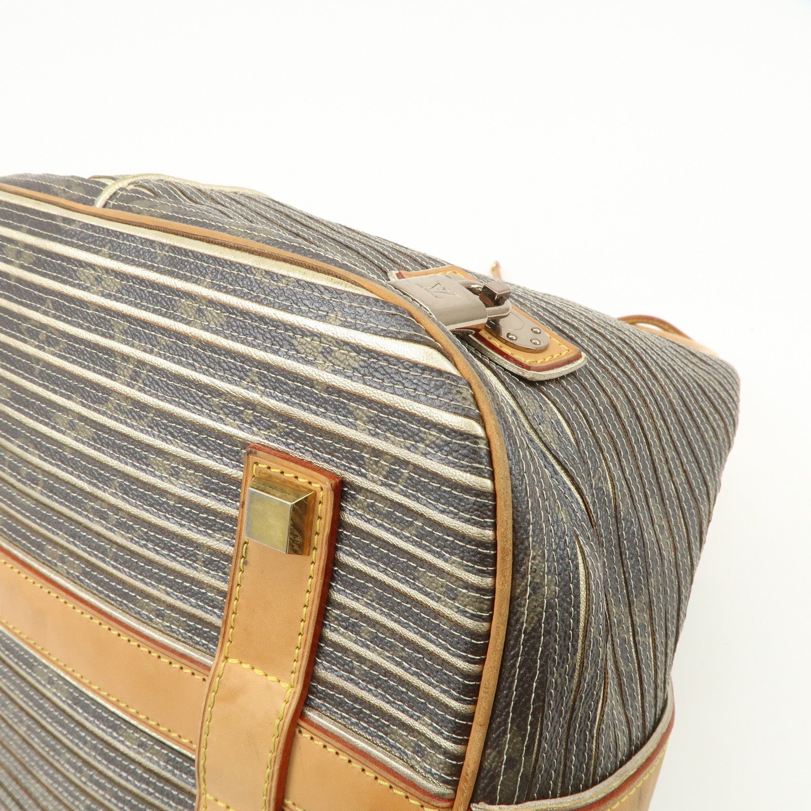 Louis Vuitton Monogram Eden Neo Leather Hand Bag Argent M40355