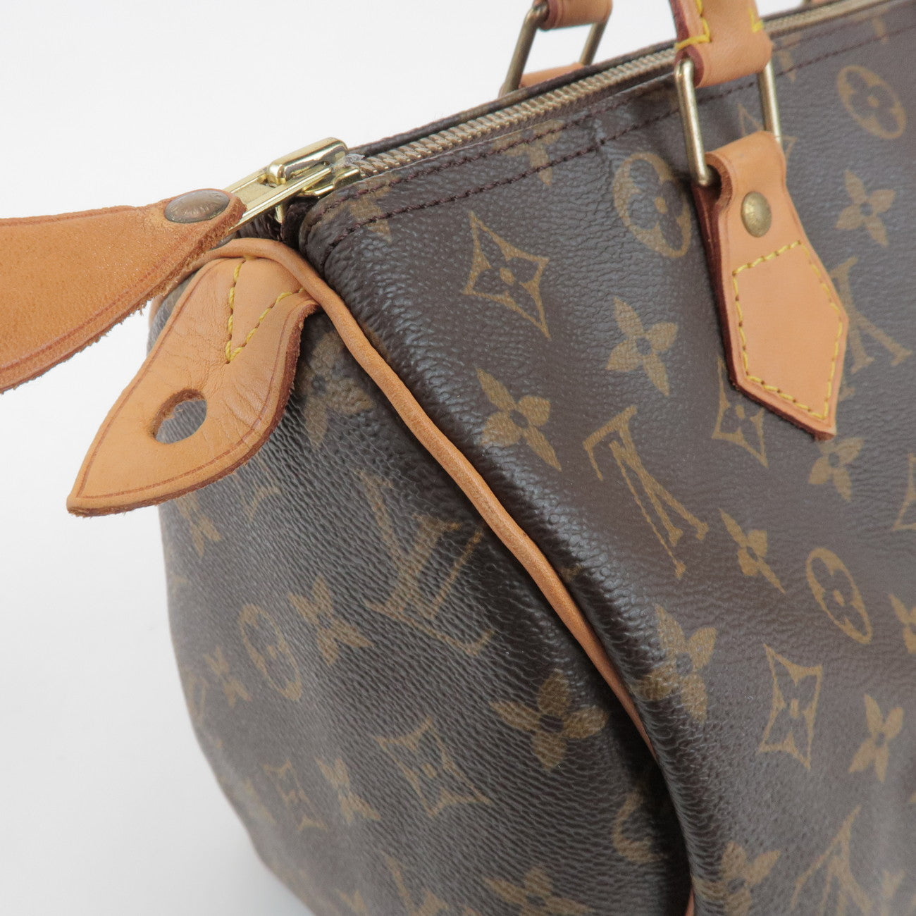 Louis Vuitton Monogram Speedy 30 Boston Bag Hand Bag Brown M41526