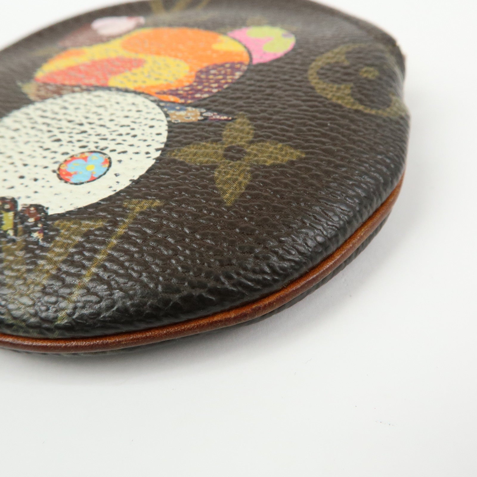 Louis Vuitton Monogram Porte Monnaie Rond Panda Coin Case M61928