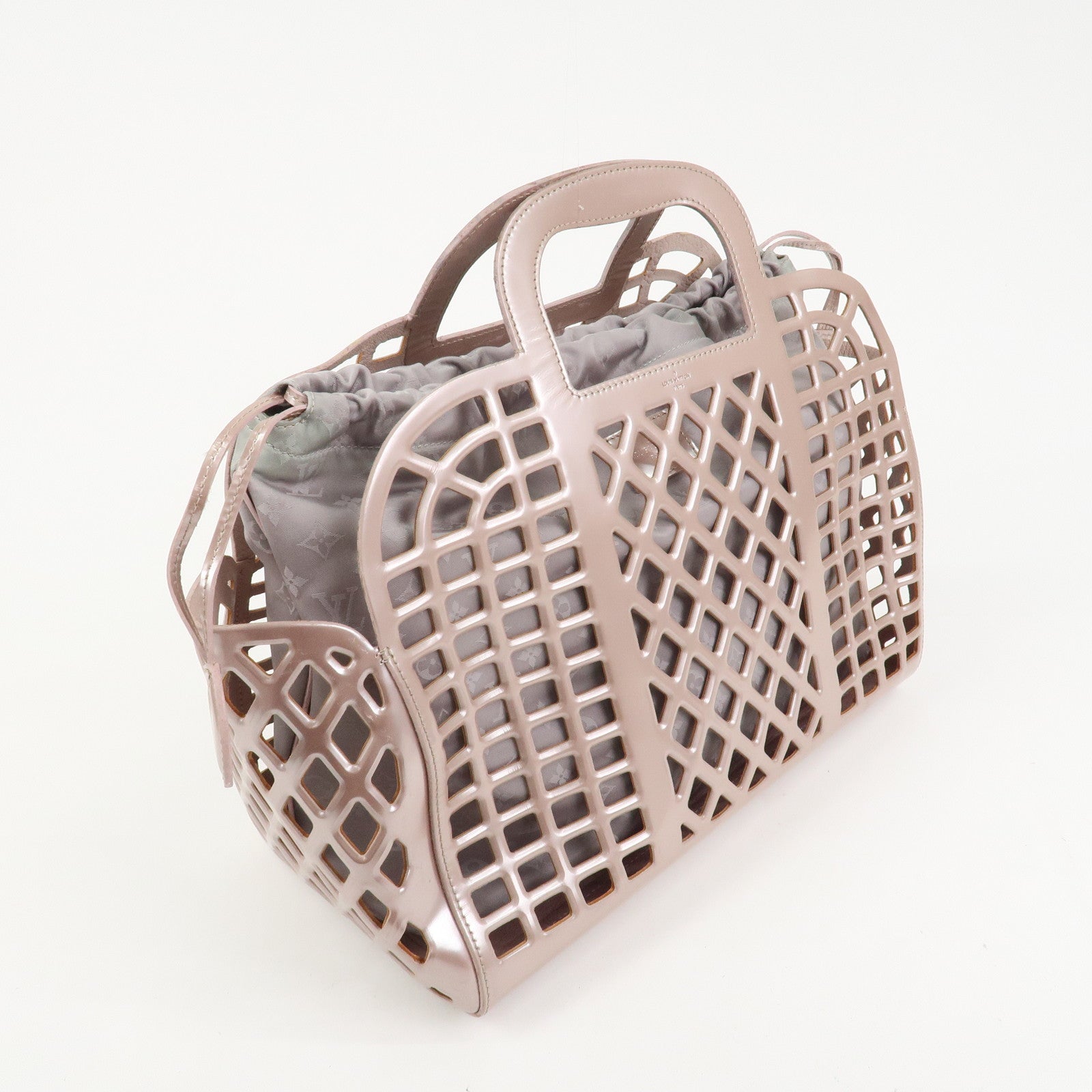 Louis Vuitton Gerry MM 2012 Spring Summer Tote Bag Rose M94207