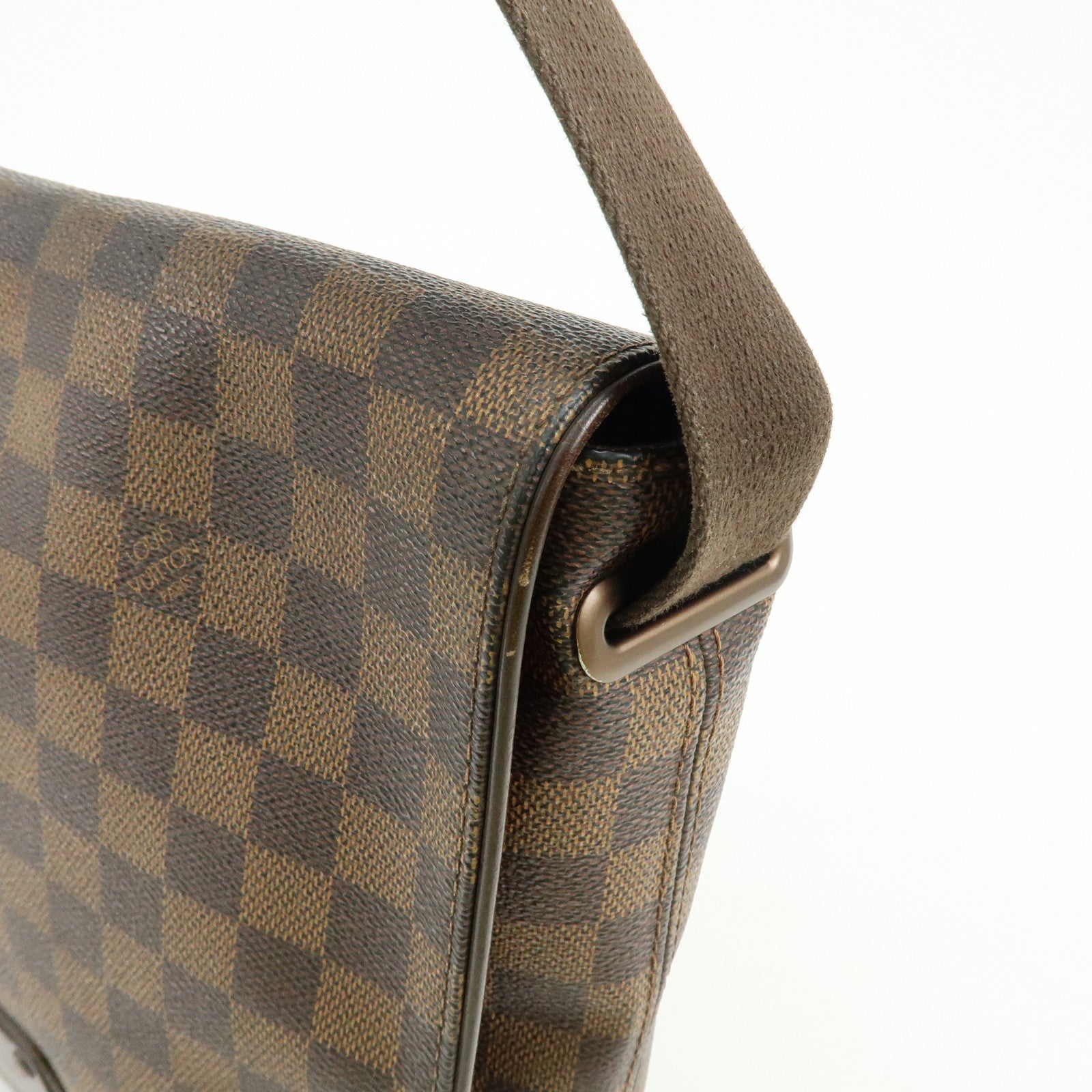 Louis Vuitton Damier Ebene Brooklyn Messenger Bag Brown N51211