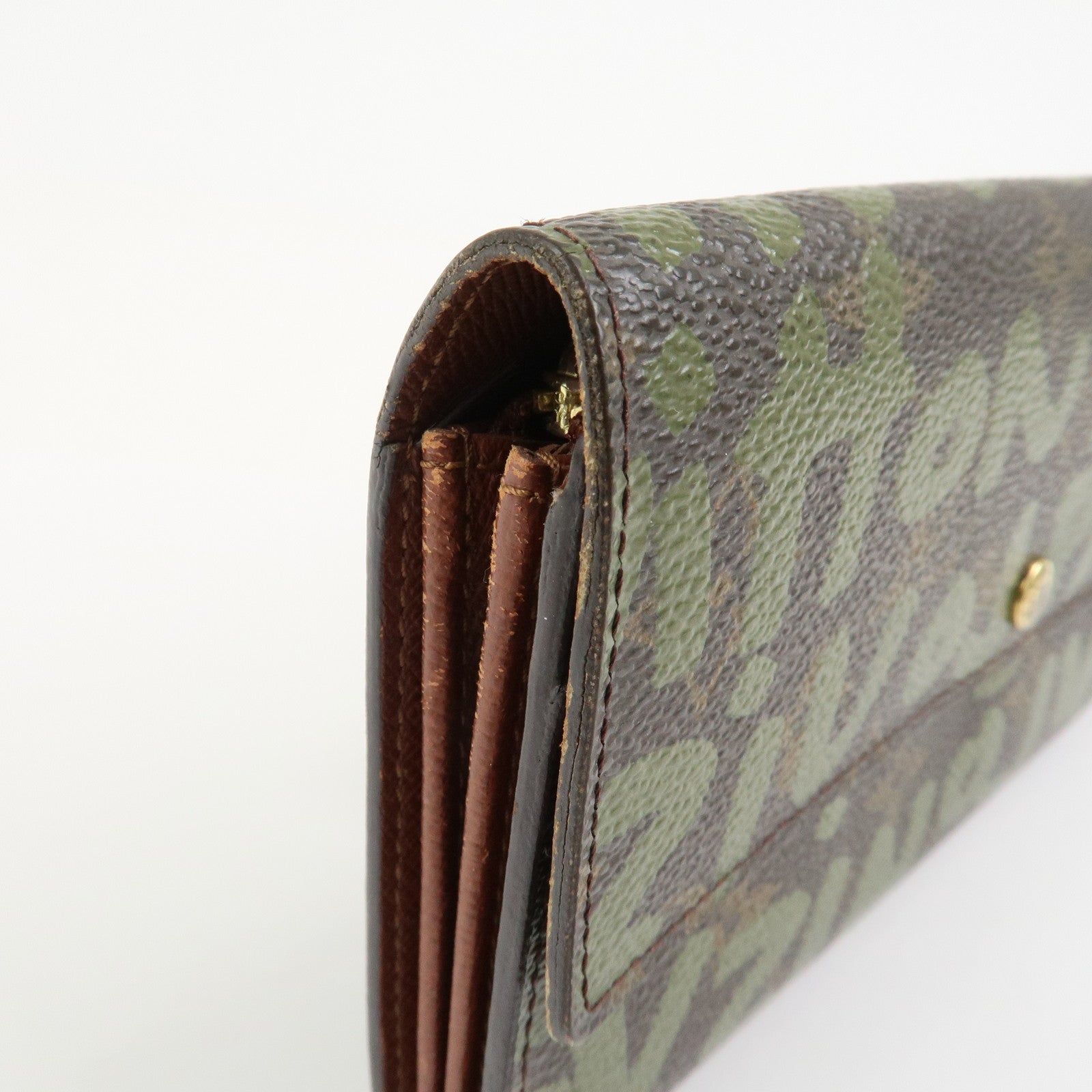 Louis Vuitton Monogram Graffiti Portefeuille Sarah Wallet M92188