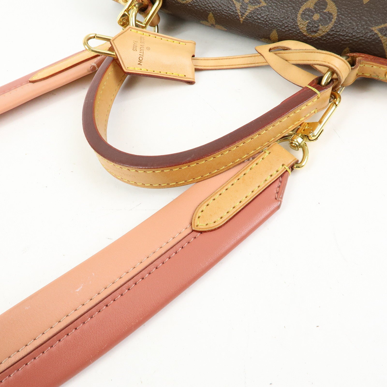 Louis Vuitton Monogram Cluny BB 2Way Shoulder Bag Vieux Rose M44267