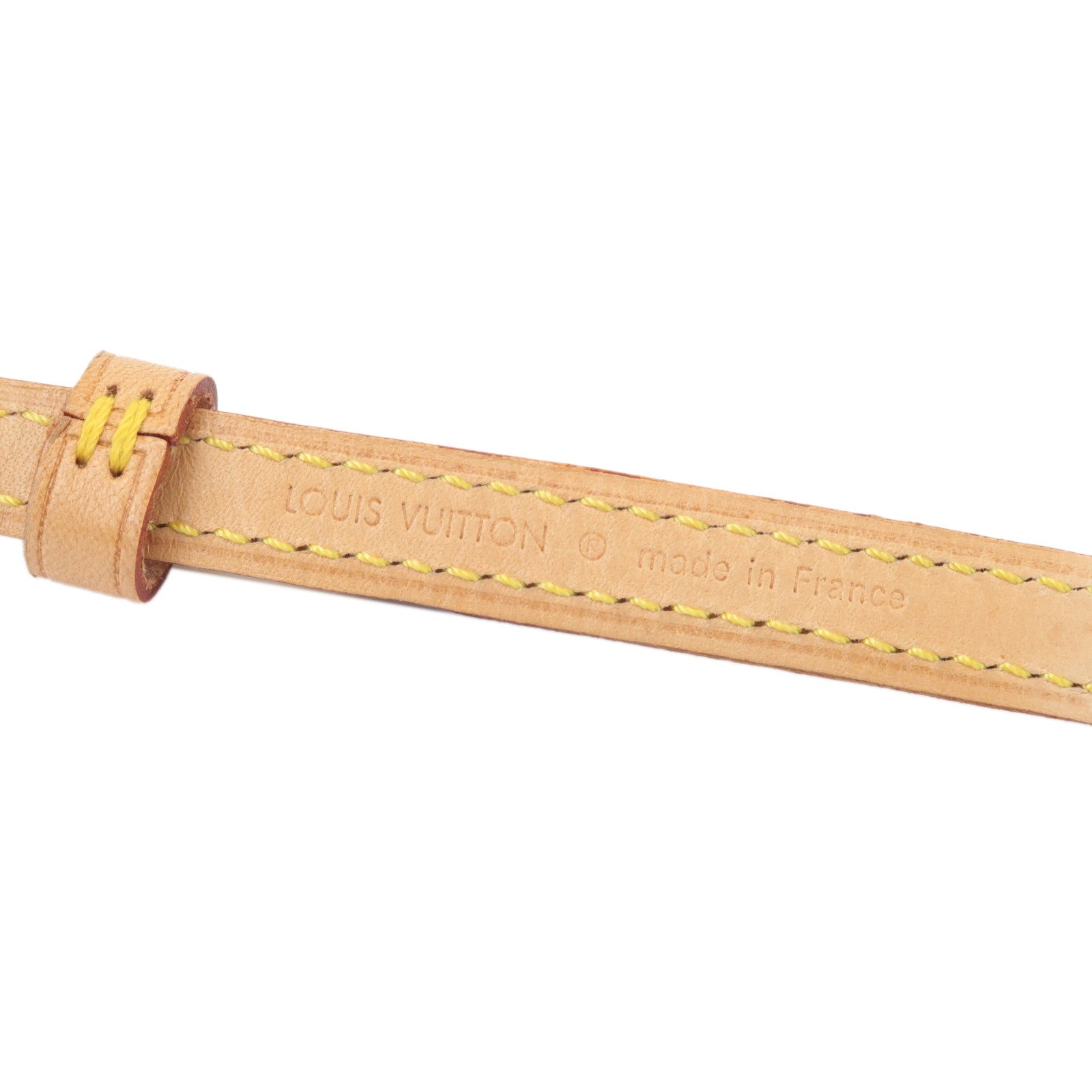 Louis Vuitton Nume Leather Adjustable Shoulder Strap 120cm J52314 Used